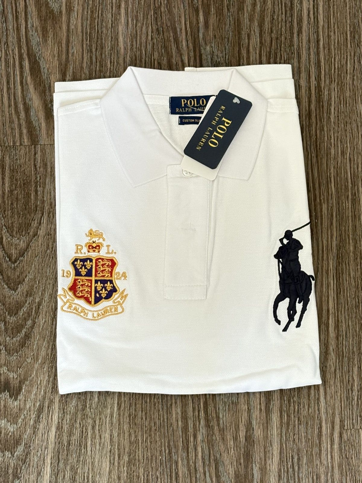 Ralph Lauren White Ralph Lauren Polo Shirt Size M Size US M / EU 48-50 / 2 - 2 Thumbnail