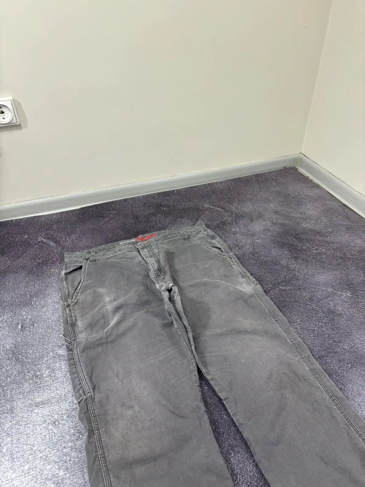 Dickies × Vintage Vintage Dickies USA Gray Work Hype Pants Jeans Size US 36 / EU 52 - 8 Thumbnail