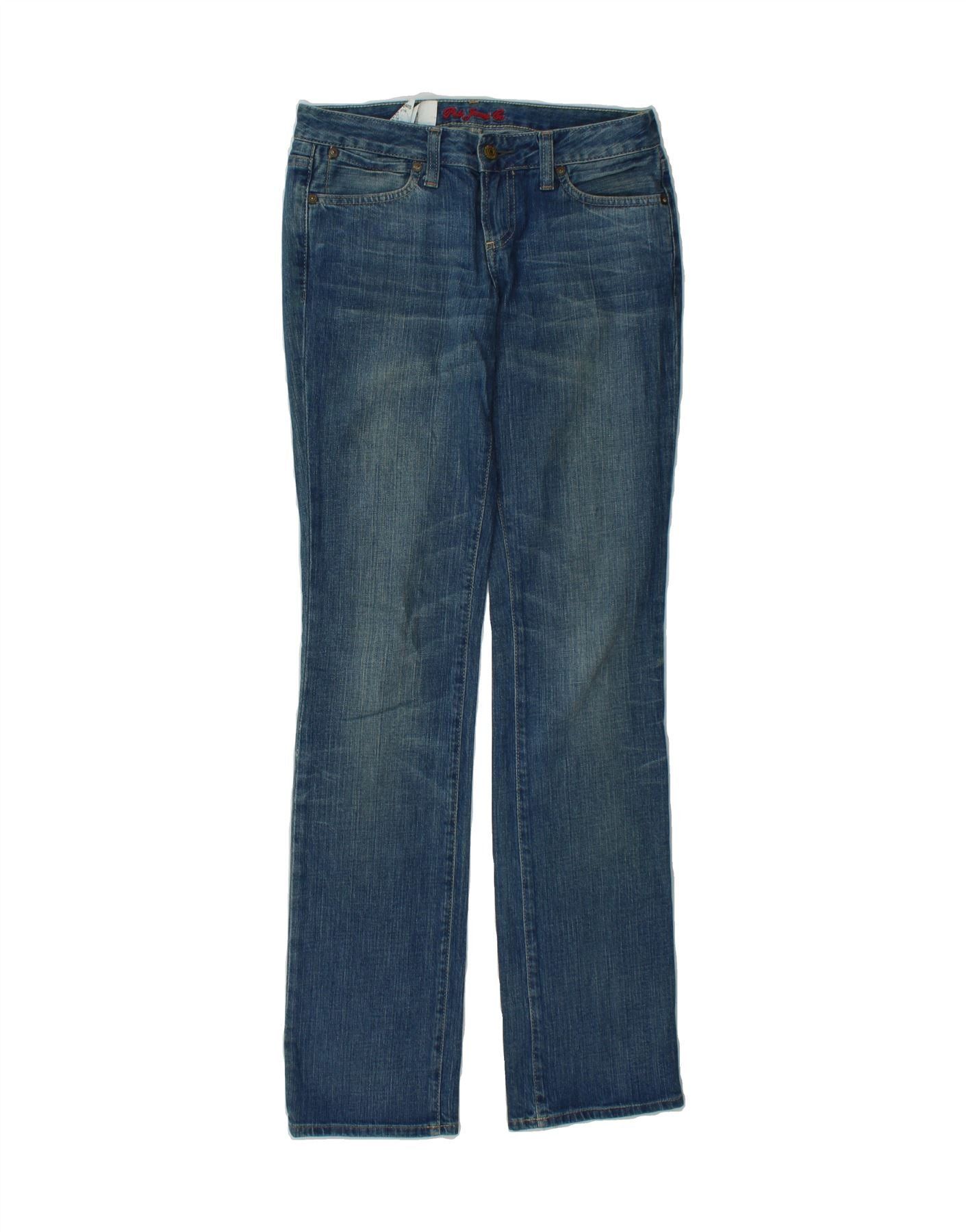 Polo Ralph Lauren Womens Straight Jeans W26 L34 Blue Cotton Size 42" / US 20 - 1 Thumbnail