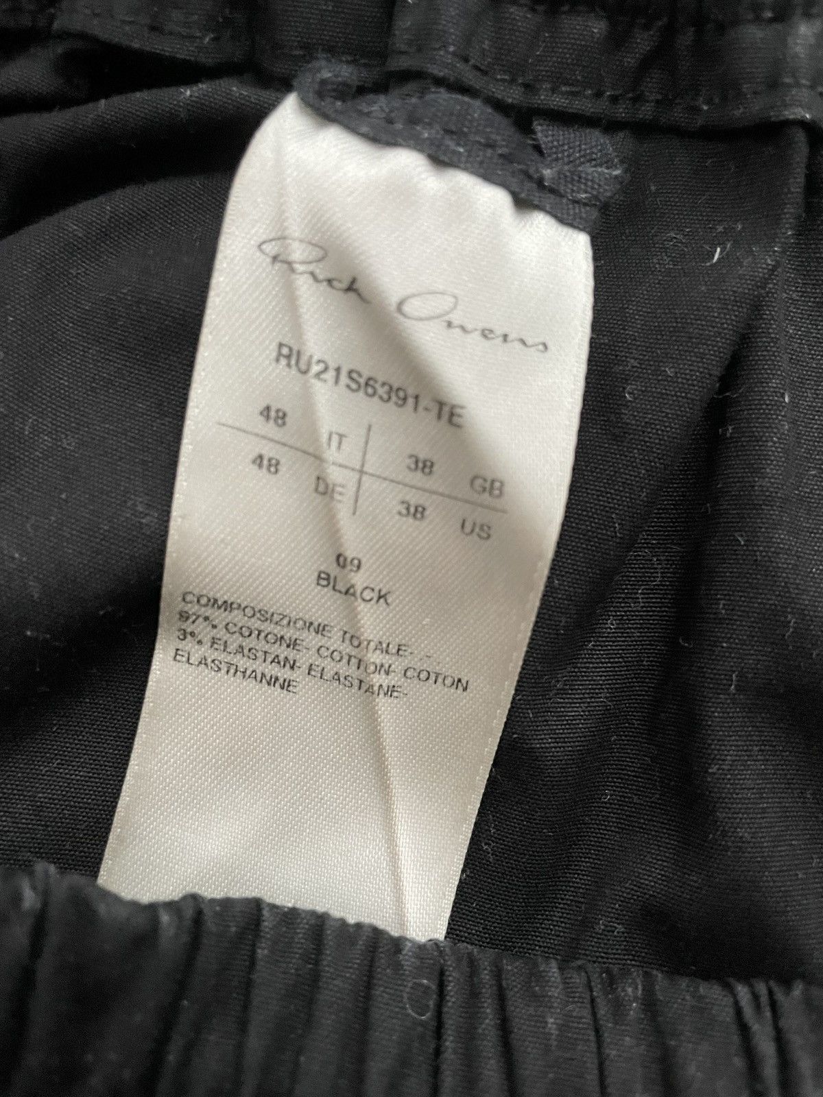 Rick Owens Rick owens black bela boxer shorts SS 2021 Phlegethon Size US 32 / EU 48 - 5 Thumbnail