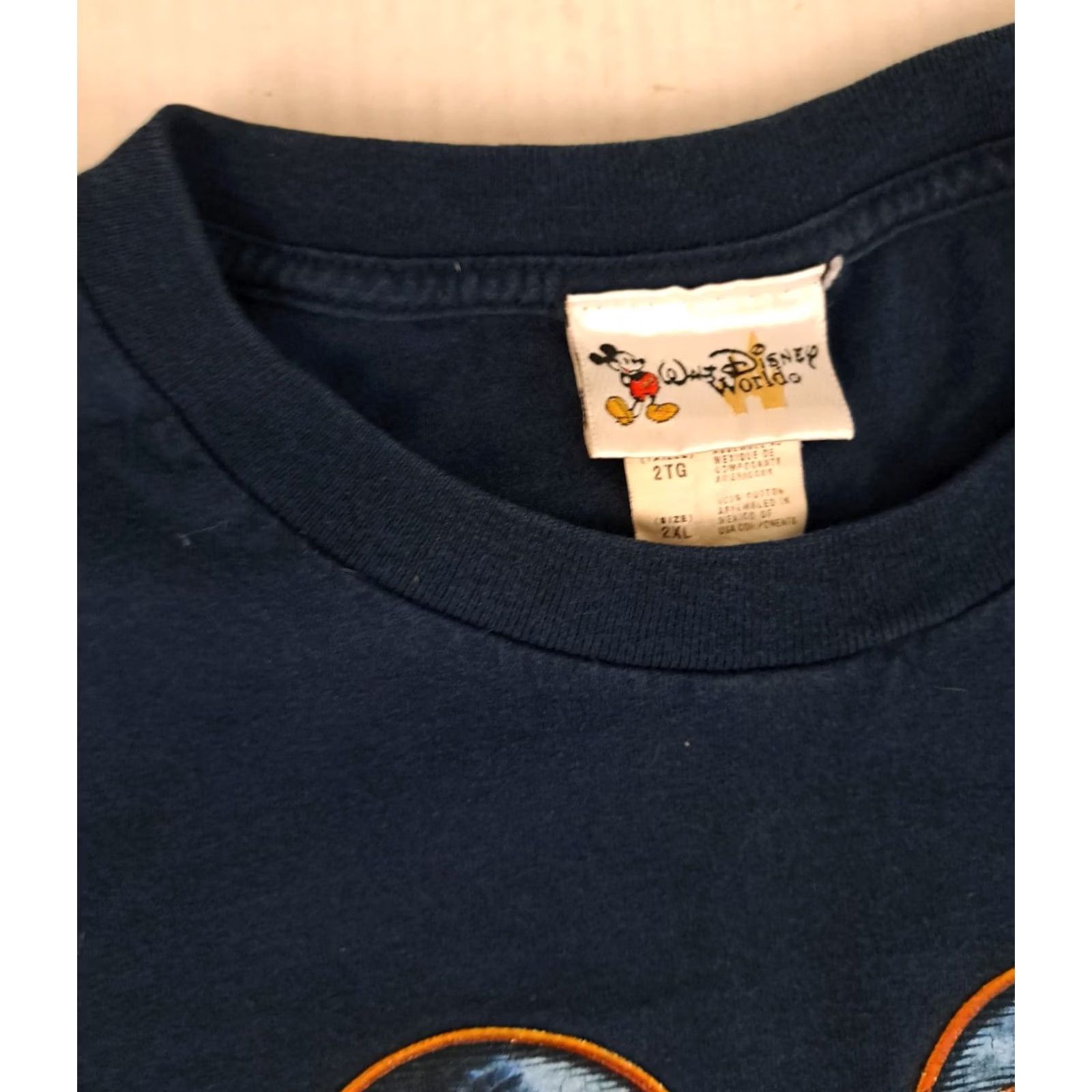 Vintage VINTAGE Walt Disney World T-Shirt Dragon 2XL Unisex Adults 90s Theme Ride Blue Cotton Short Sleeve Crew Neck Canvas Logo Shirt Mens Girls Size US XXL / EU 58 / 5 - 3 Thumbnail