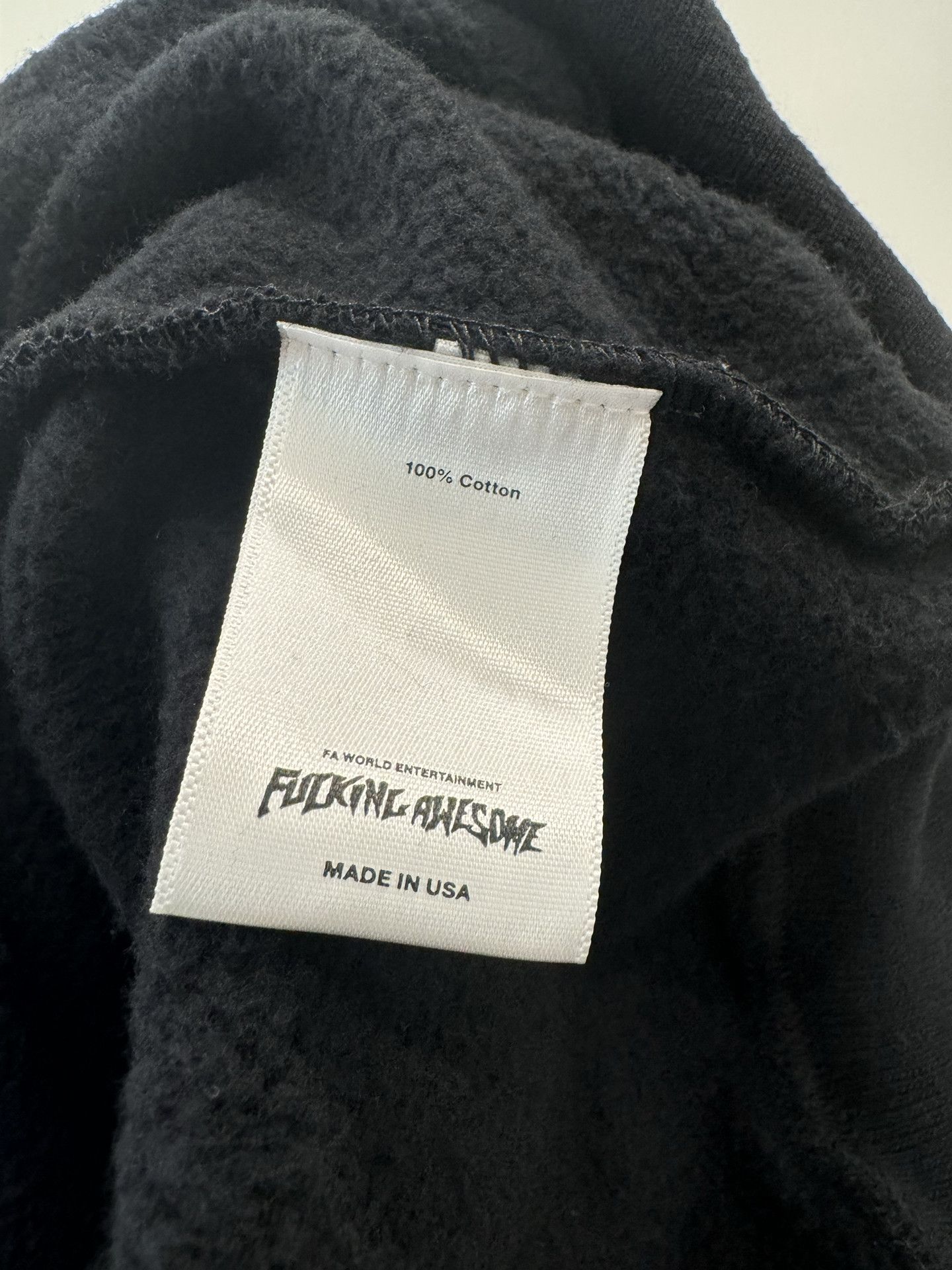 Fucking Awesome Fucking Awesome - embroidered logo and reversed crewneck Size US M / EU 48-50 / 2 - 4 Thumbnail
