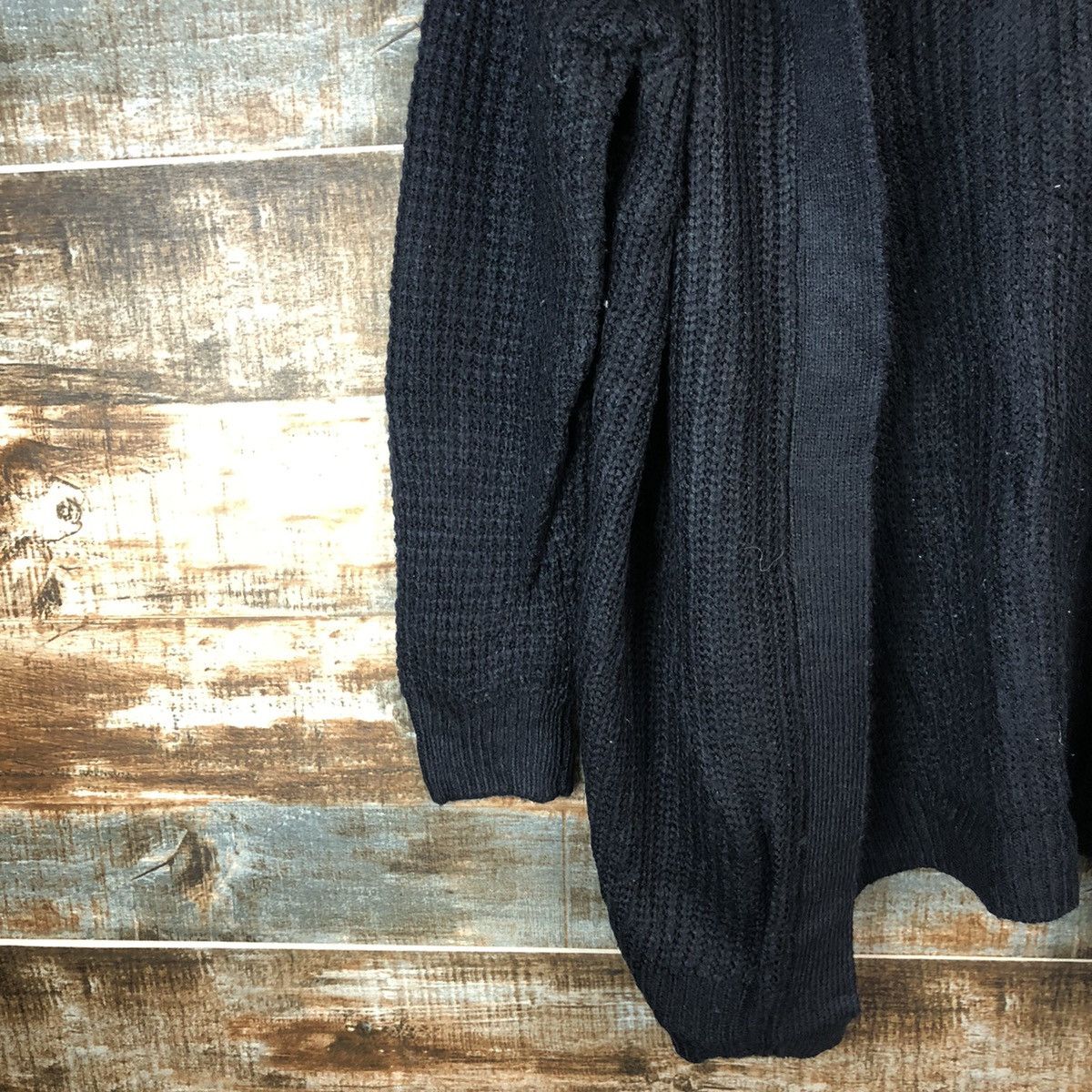 Homespun Knitwear Gantiel Dark Blue Cardigan Hoodie Knitwear #A1816 Size US M / EU 48-50 / 2 - 7 Thumbnail