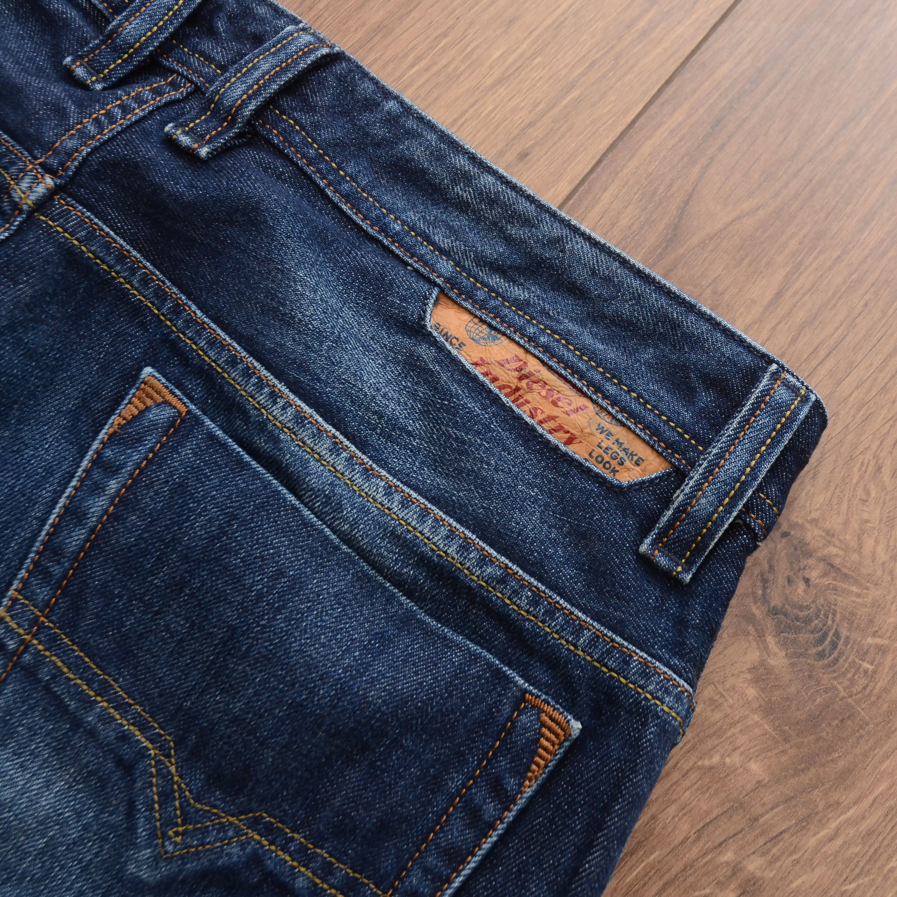 Diesel Diesel Safado Wash 0823G Med Wash Blue Faded Jeans Size US 30 / EU 46 - 10 Thumbnail