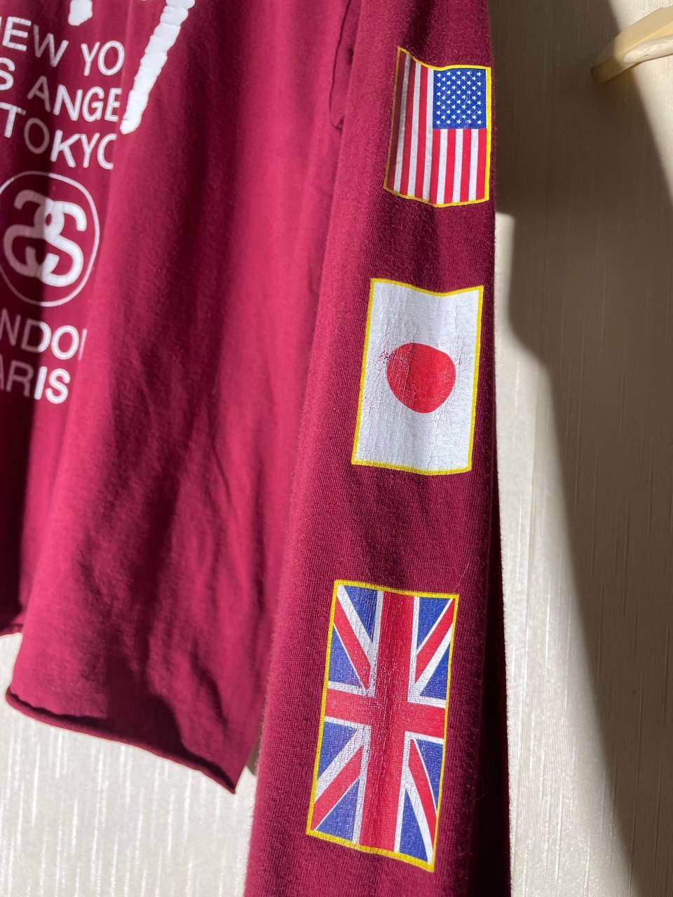 Stussy × Vintage Stussy Vintage Country Patches Longsleeve Size US XL / EU 56 / 4 - 6 Thumbnail