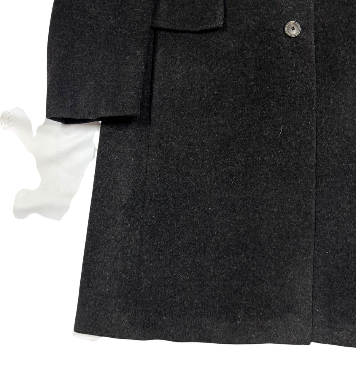 Maison Margiela Max&co Classic Faux Fur Collared Wool Long Jacket Size US M / EU 48-50 / 2 - 11 Thumbnail