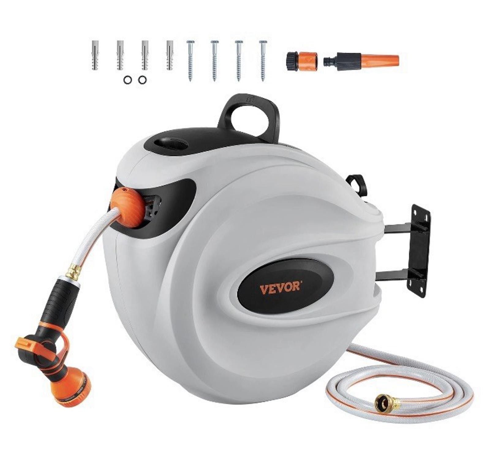 Other VEVOR Retractable Reel 84'x5/8" 180° Swivel Wall-Mounted Size ONE SIZE - 1 Thumbnail