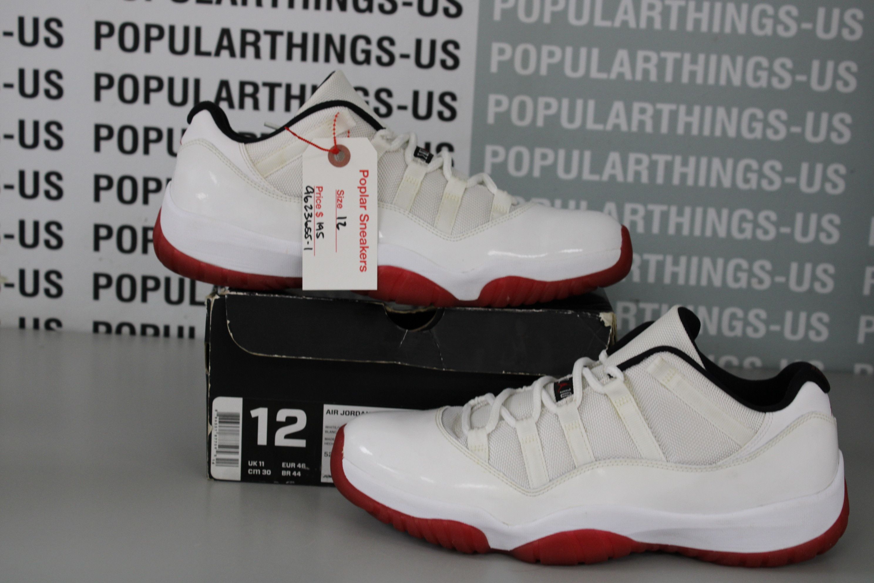 jordan 11 retro low cherry bottom