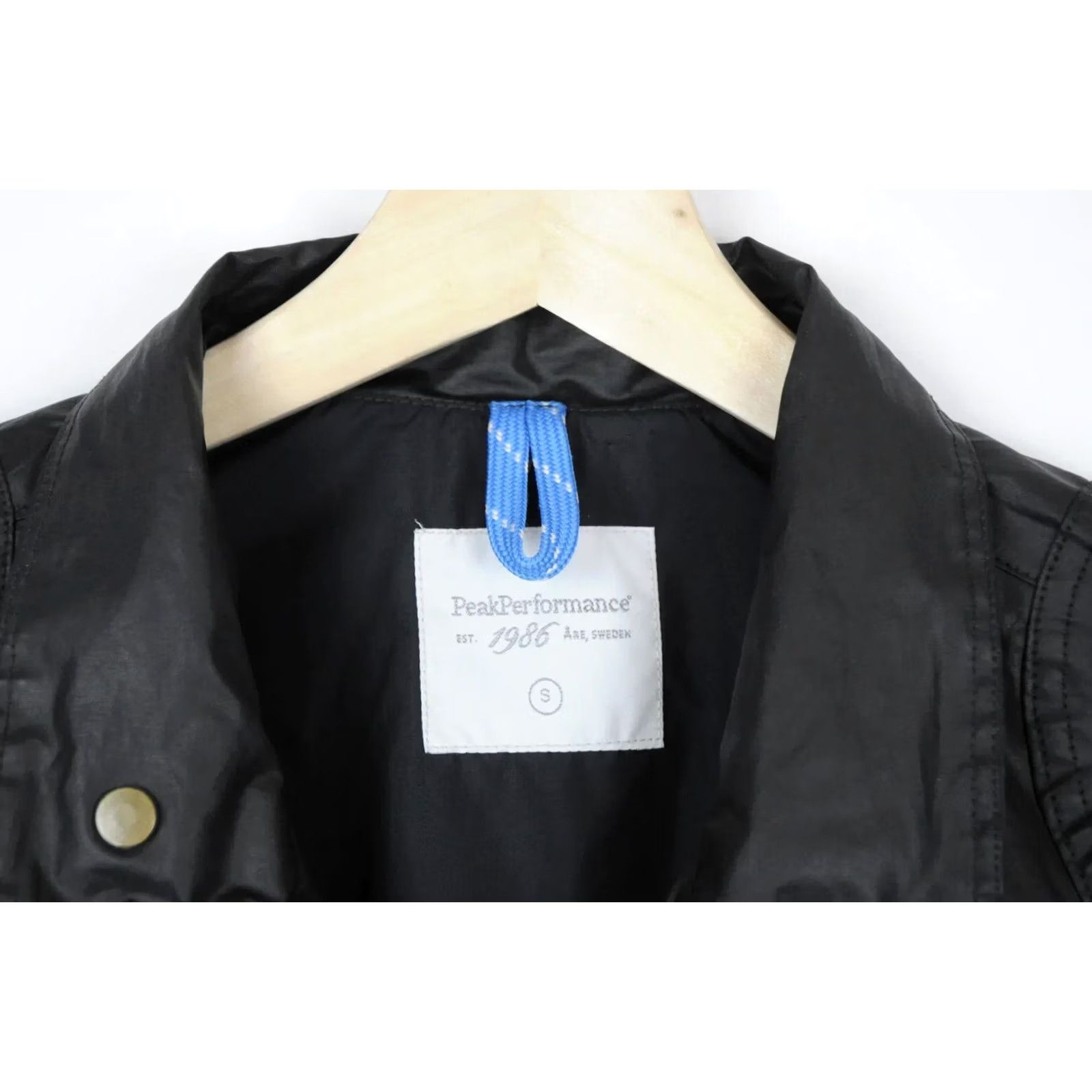 Peak Performance Peak Performance Bishop Jacket Men's SMALL Bomber Style Waxed Look Pockets Size US S / EU 44-46 / 1 - 5 Thumbnail