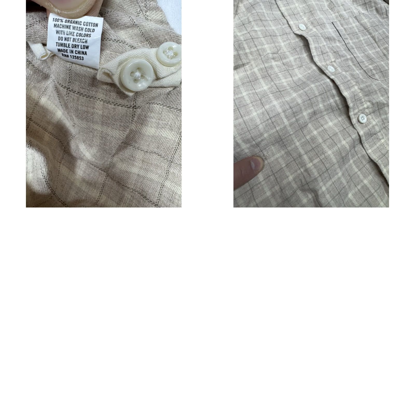 Taylor Stitch Taylor Stitch Shirt Mens Size 38 Button Down Plaid Organic Cotton Flannel Beige Regular Fit Button-Up Casual Workwear Travel Womens? Size US M / EU 48-50 / 2 - 8 Thumbnail