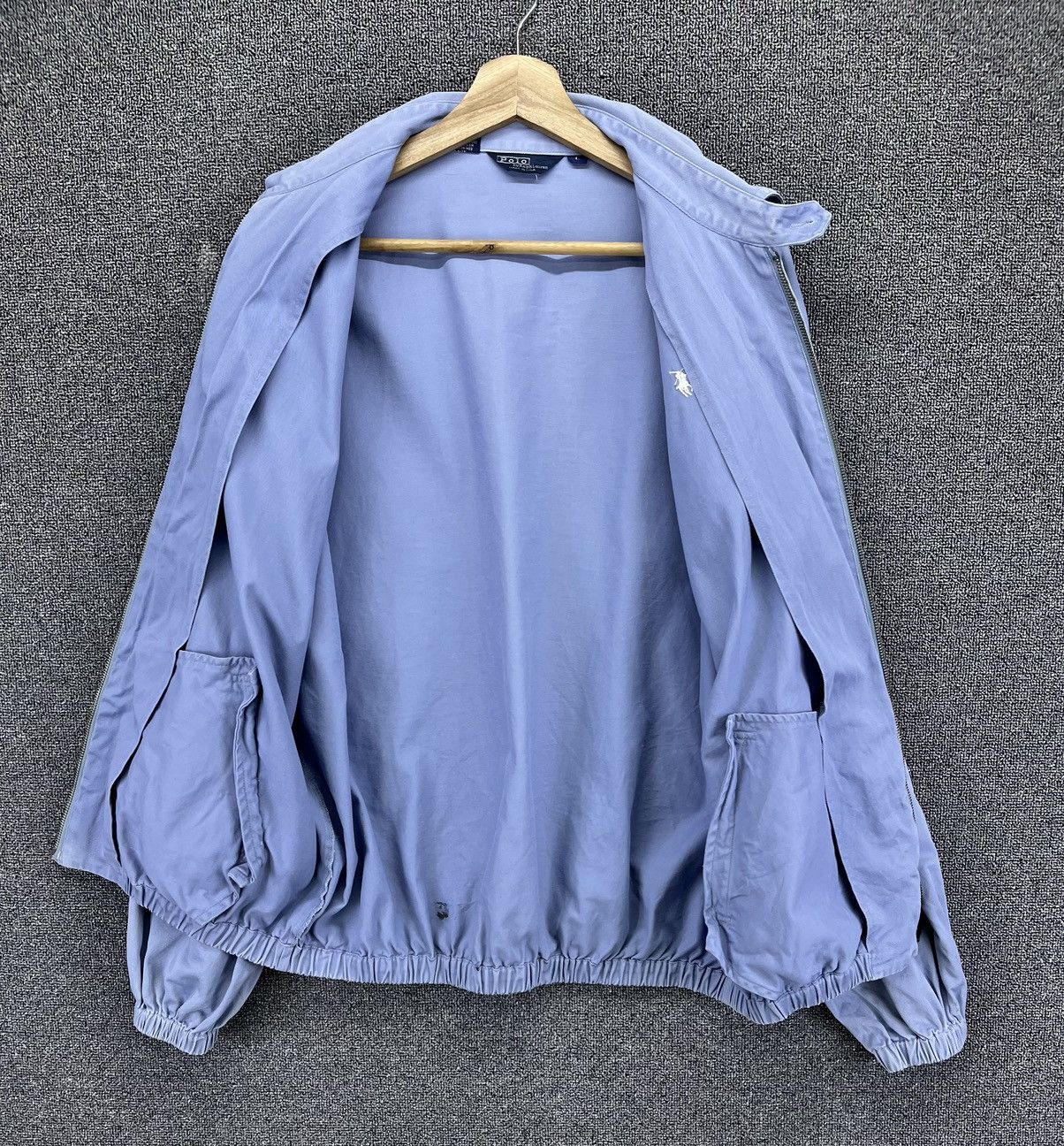 Polo Ralph Lauren Vintage Polo Ralph Lauren Made In USA Zip Up Rare Jacket Size US L / EU 52-54 / 3 - 7 Thumbnail