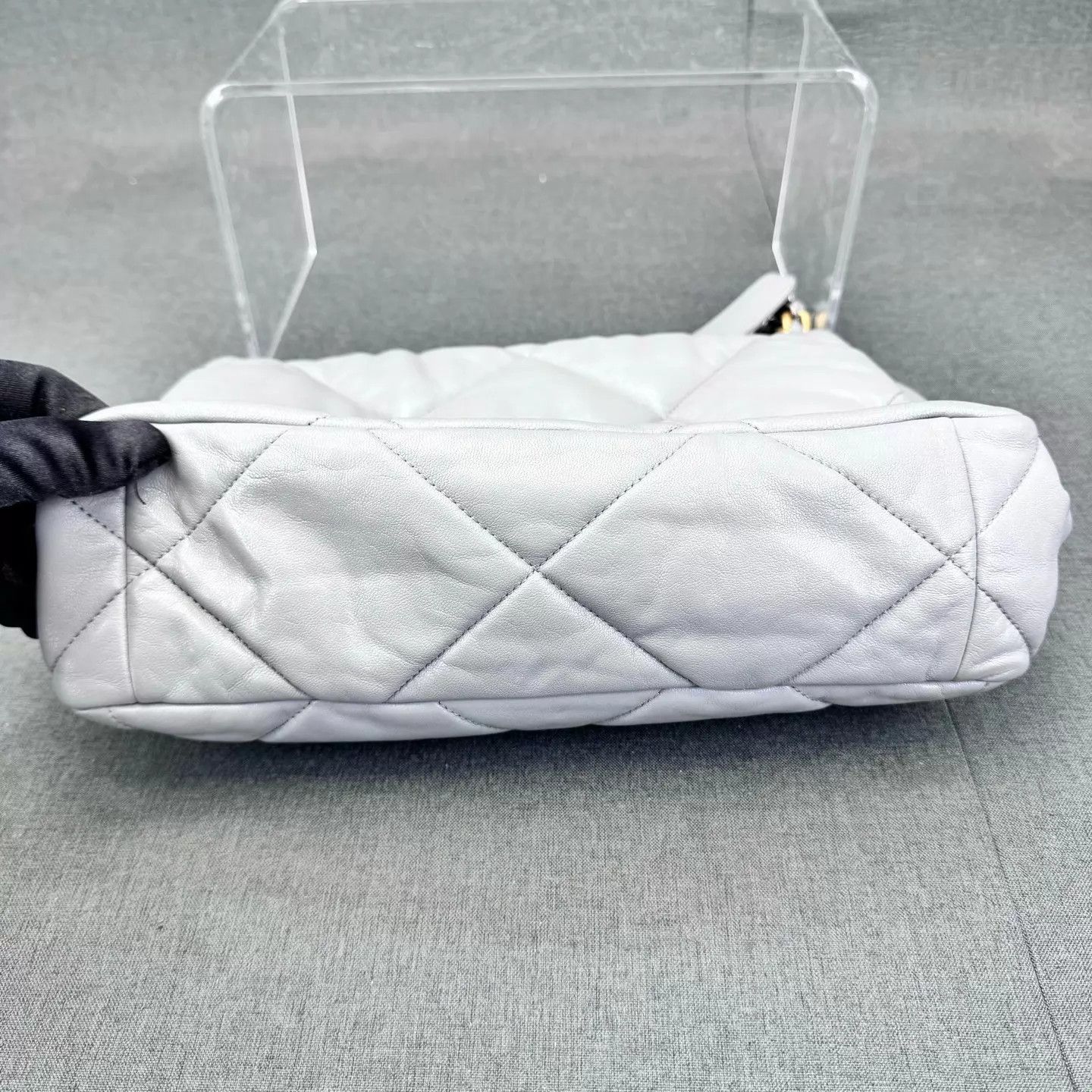 Chanel Chanel 19bag Mist Blue Med Near New Only Card Size ONE SIZE - 7 Thumbnail