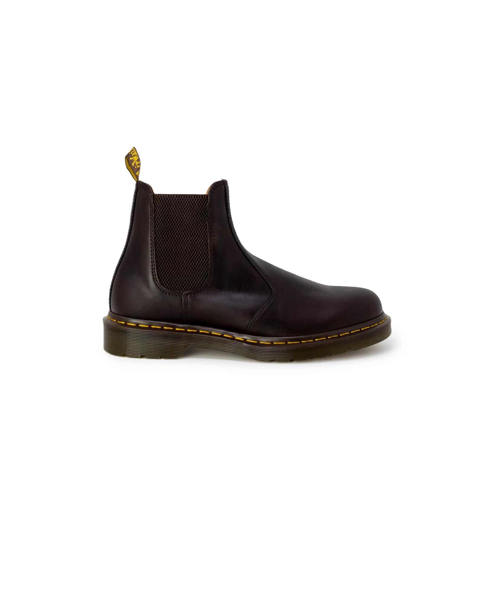 image of Dr Martens Plain Leather Boots in Brown, Men's (Size 10)