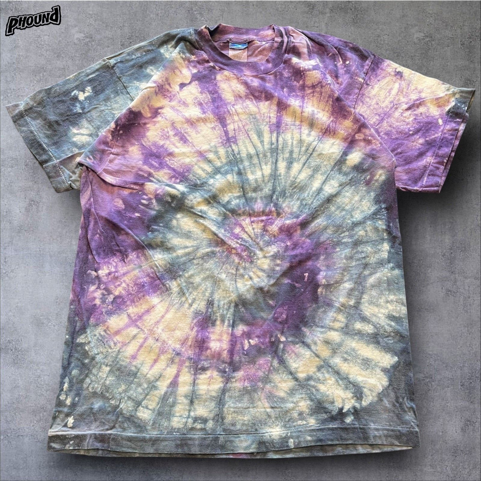 Fruit Of The Loom Vtg 90s Fruit Of The Loom Tie Dye Single Stitch T-Shirt L Size US L / EU 52-54 / 3 - 1 Thumbnail
