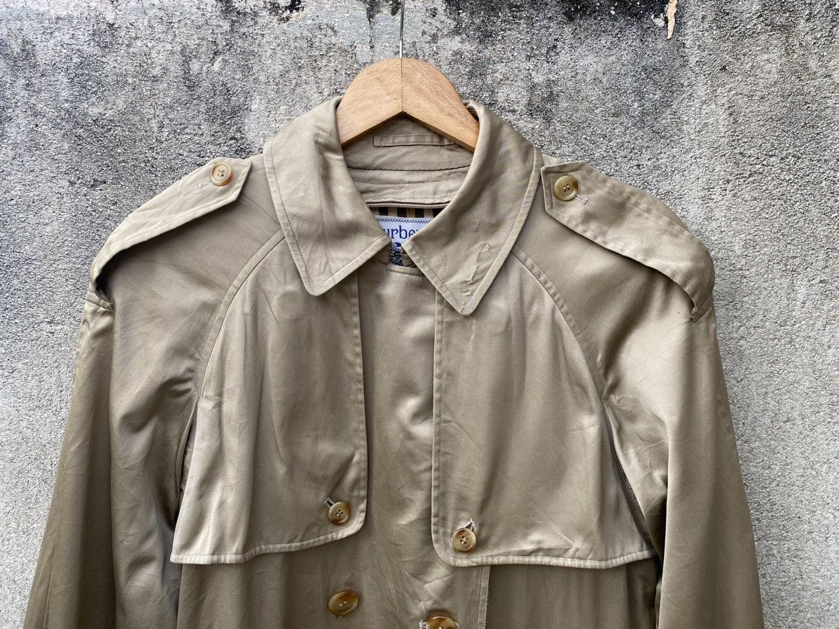 Burberry × Burberry Prorsum × Vintage Burberrys Double Breasted Trench Coat Nova Check Size US XS / EU 42 / 0 - 4 Thumbnail