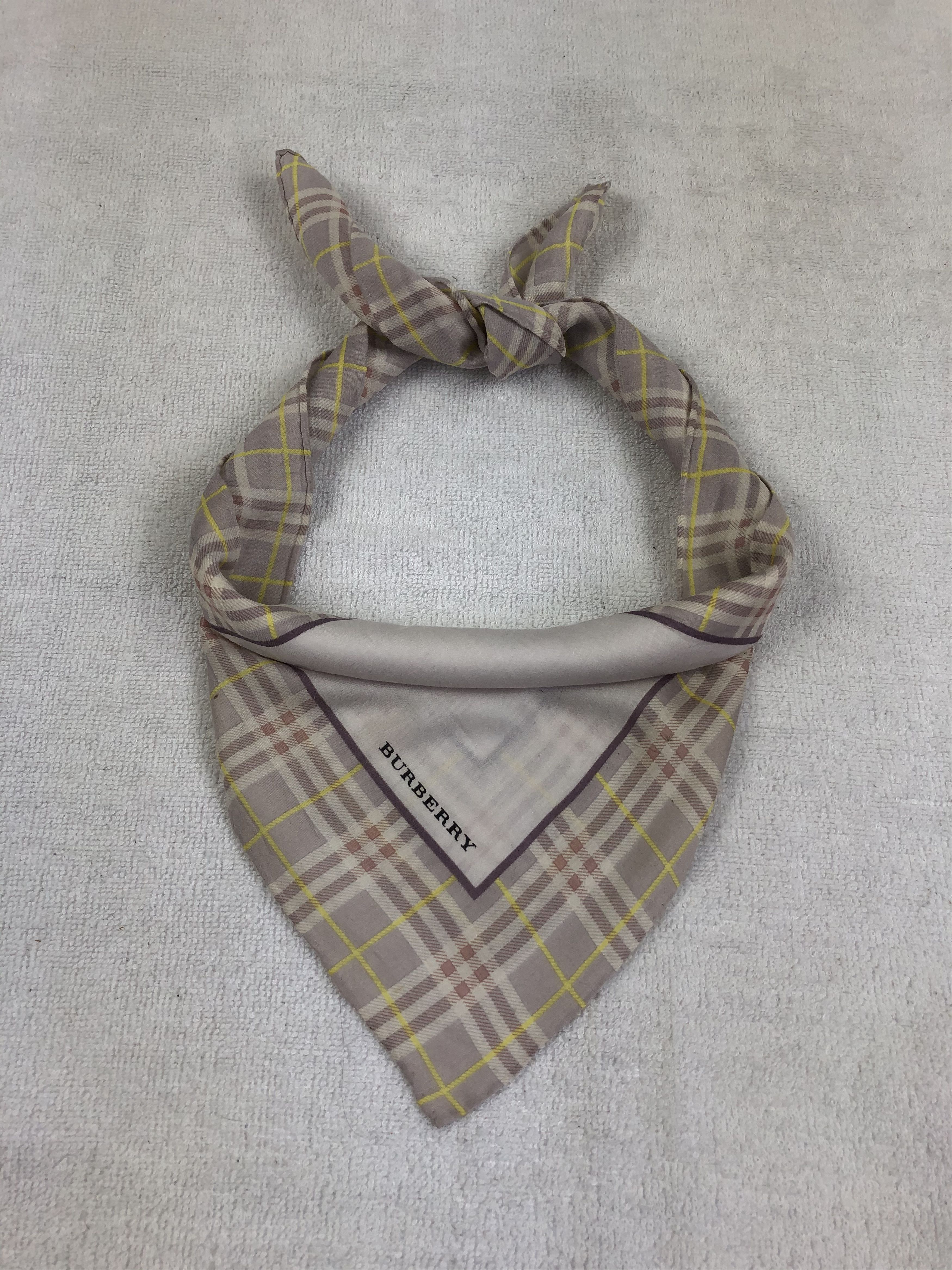 Burberry Burberry Bandana / Handkerchief / Neckerchief Size ONE SIZE - 2 Thumbnail