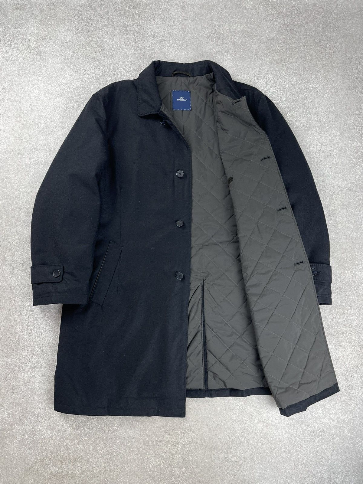 Mandelli Mandelli Cashmere Coat ing. Loro Piana Jacket Size 58 Size US XXL / EU 58 / 5 - 7 Thumbnail