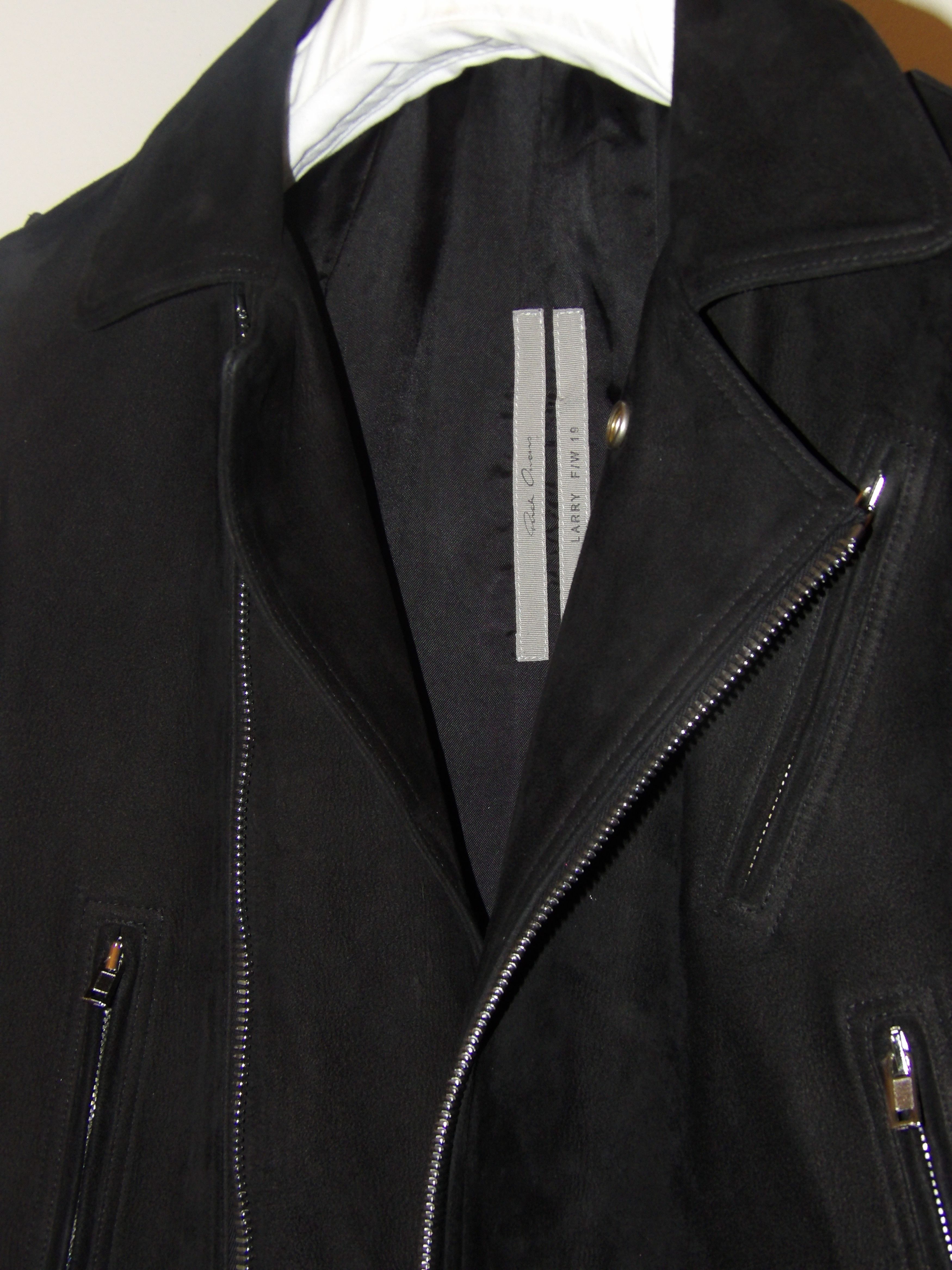 Rick Owens F/W 16 Rick Owens Lamb Leather Biker Jacket Size M / US 6-8 / IT 42-44 - 3 Thumbnail