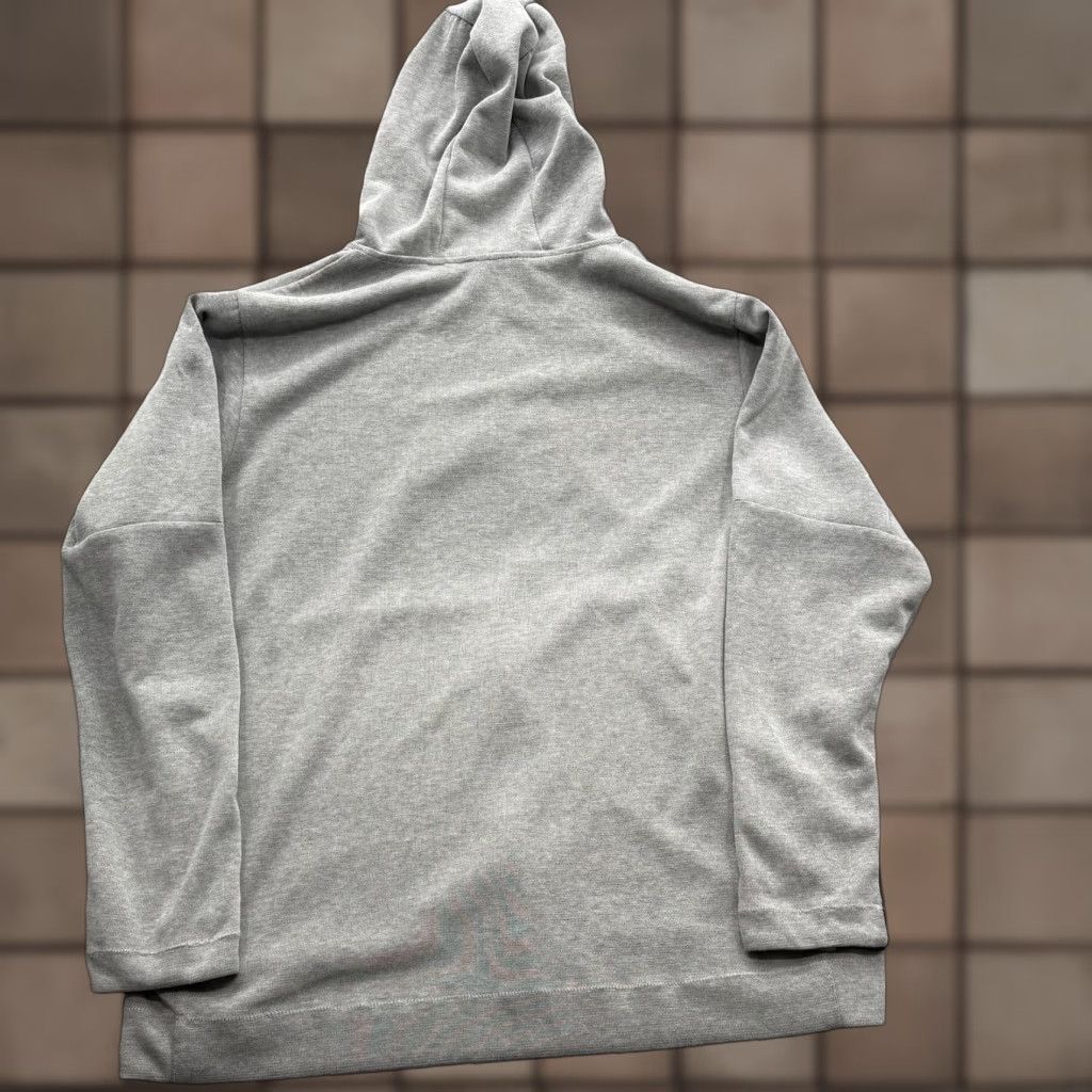 Adidas Adidas Hoodie Mens 2XLT Gray Full Zip Basketball Club Sweatshirt Pockets Logo Hooded Zip Front Pockets Size US XXL / EU 58 / 5 - 1 Thumbnail