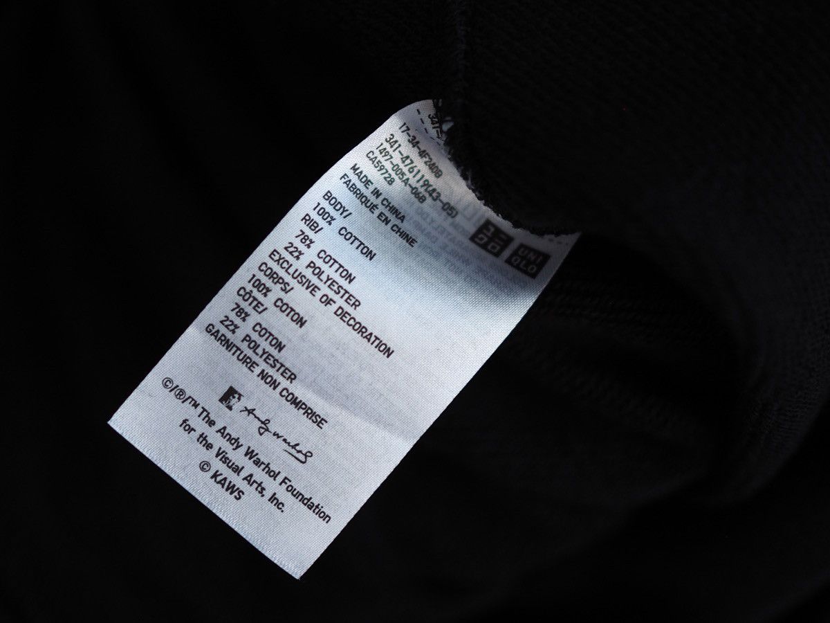 Andy Warhol × Kaws × Uniqlo Kaws long sleeve uniqlo streetwear sweatshirt XL Size US XL / EU 56 / 4 - 9 Thumbnail