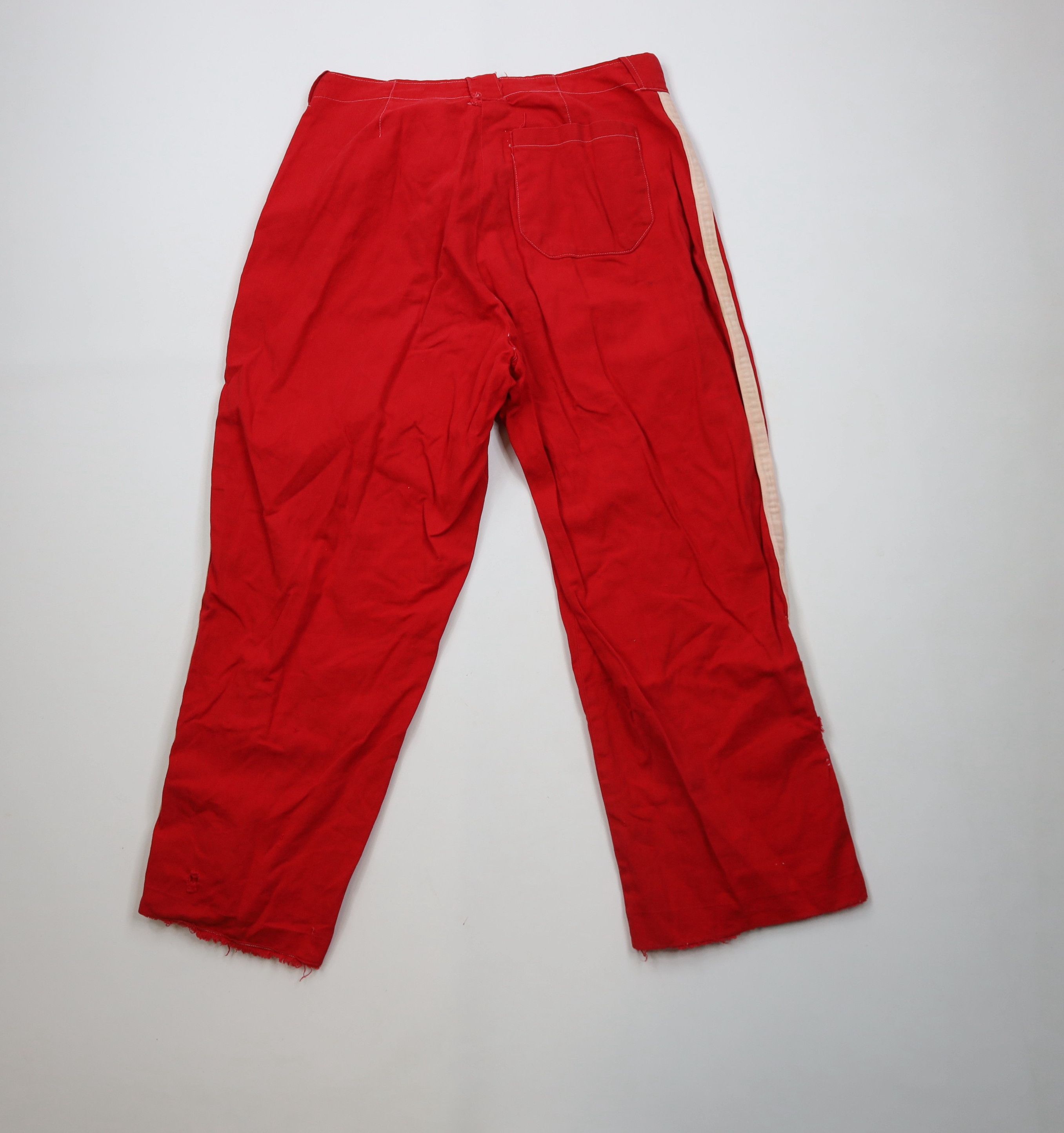 Vintage Vintage 40s 50s Striped Button Baseball Uniform Pants USA Size US 34 / EU 50 - 11 Thumbnail