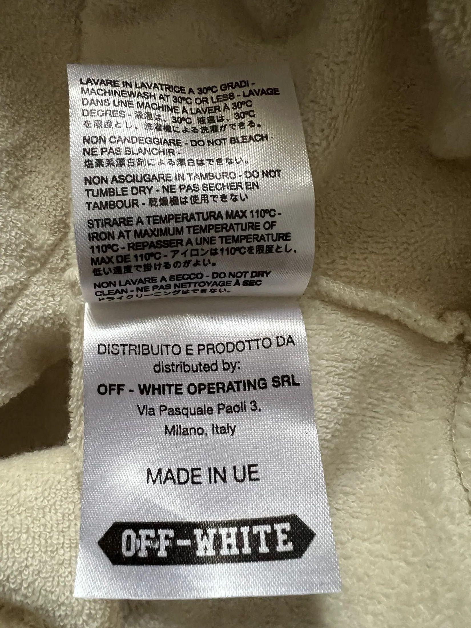 Off-White Off-White Sweatshirt Hoodie Size US S / EU 44-46 / 1 - 14 Thumbnail