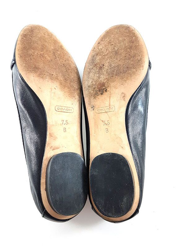Coach Coach Haze Black Leather Ballet Flats US 7.5 EU 38.5 Size US 7.5 / IT 37.5 - 10 Thumbnail