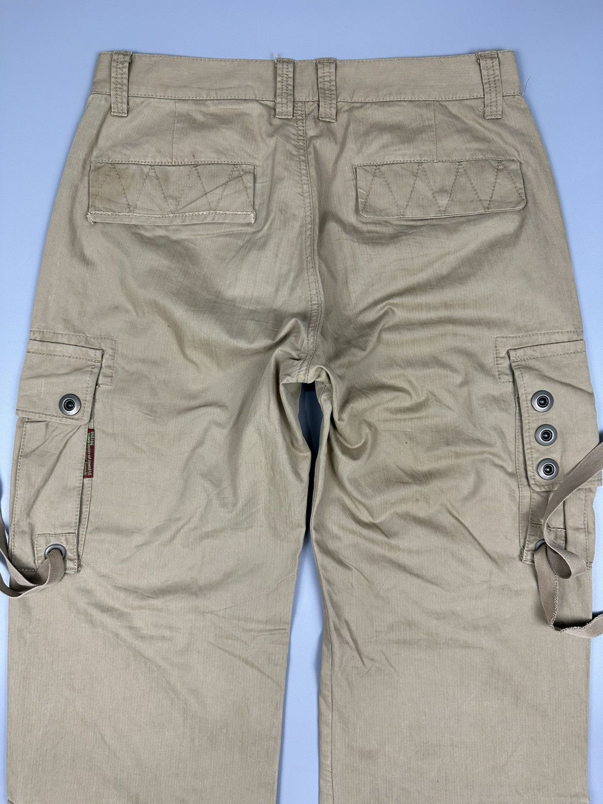 If Six Was Nine × Le Grande Bleu (L.G.B.) 291295 Homme Bondage Multi Pocket Cargo Pant Size US 31 - 4 Thumbnail