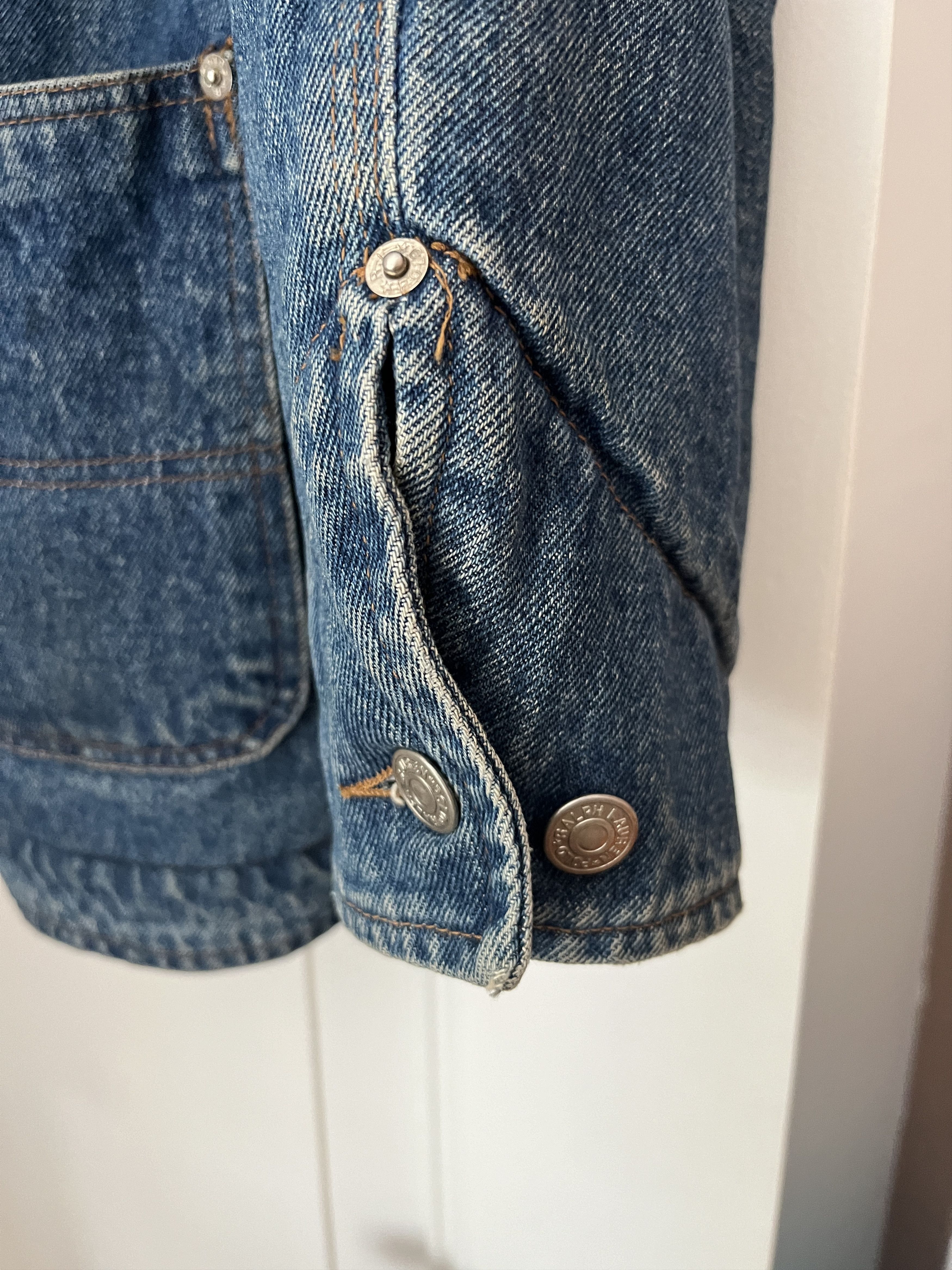 Polo Ralph Lauren Vintage Denim Jacket with wool lining Polo Ralph Lauren Size US L / EU 52-54 / 3 - 10 Thumbnail