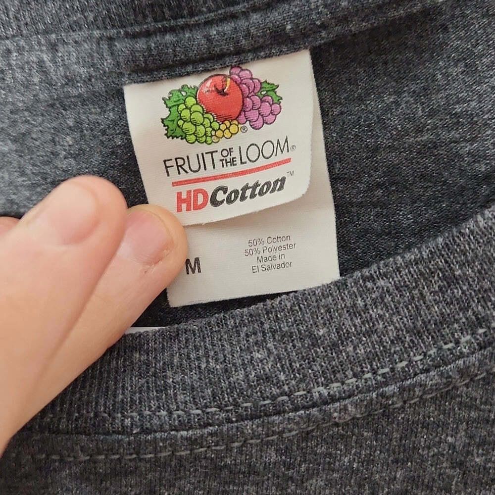 Fruit Of The Loom Fruit of the Loom LB T Long Sleeves Shirt Mens Medium Size US XL / EU 56 / 4 - 4 Thumbnail