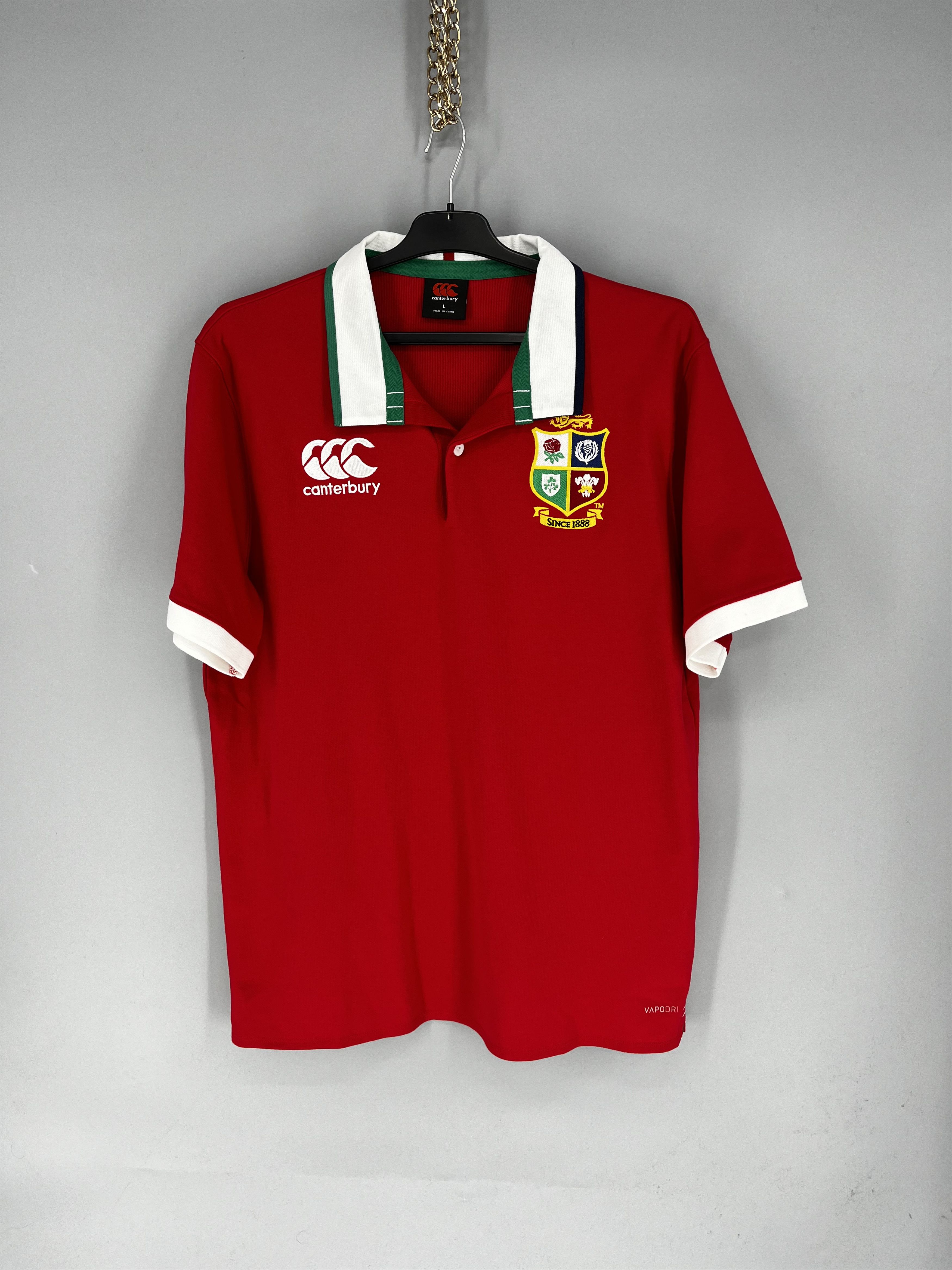 Canterbury of New Zealand Canterbury British & Irish Lions Rugby Polo Shirt Men's Size US L / EU 52-54 / 3 - 1 Thumbnail