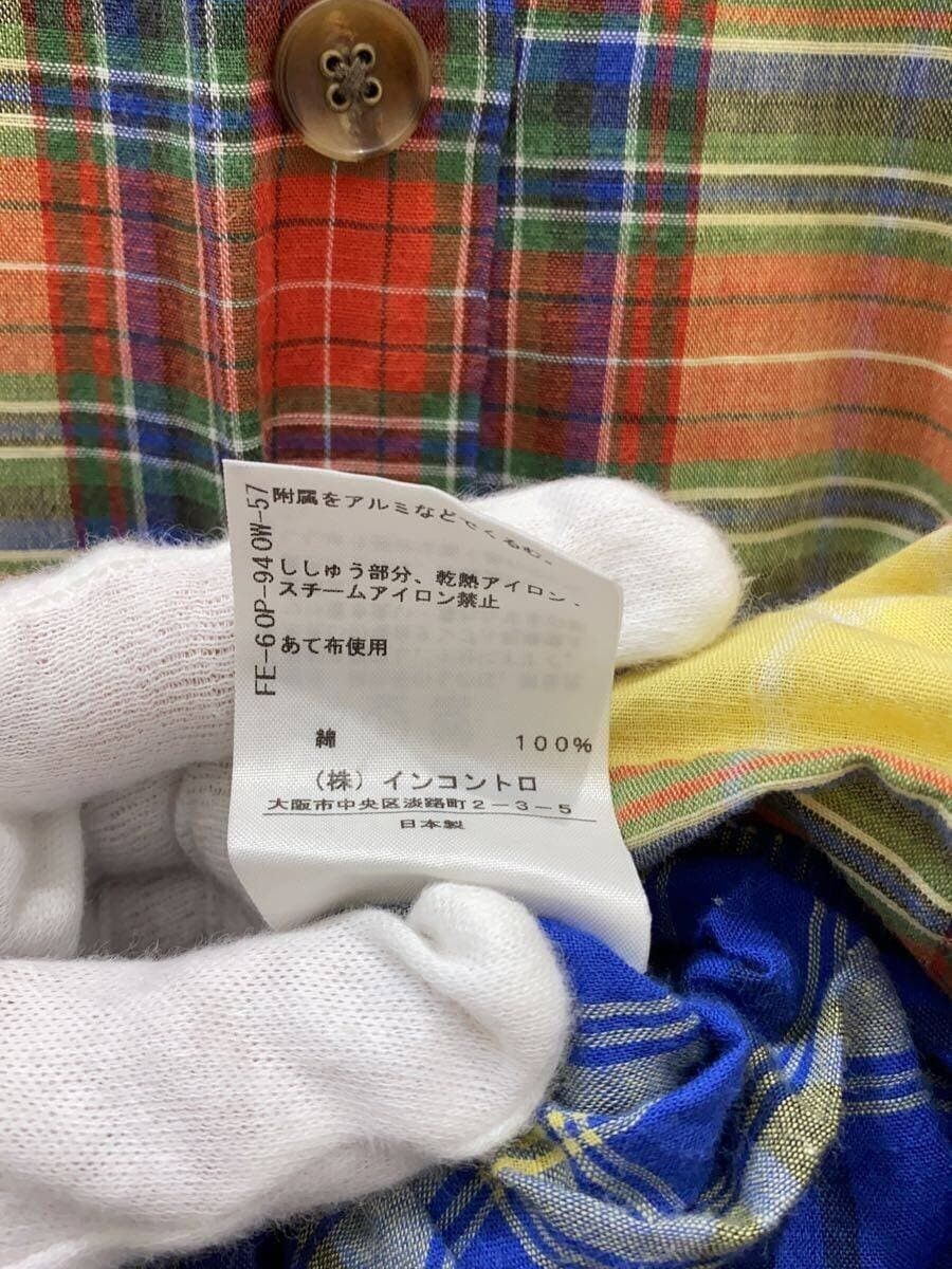 Vivienne Westwood Oversized Reconstructed Plaid Orb Short Sleeve Button Shirt Size US M / EU 48-50 / 2 - 6 Thumbnail