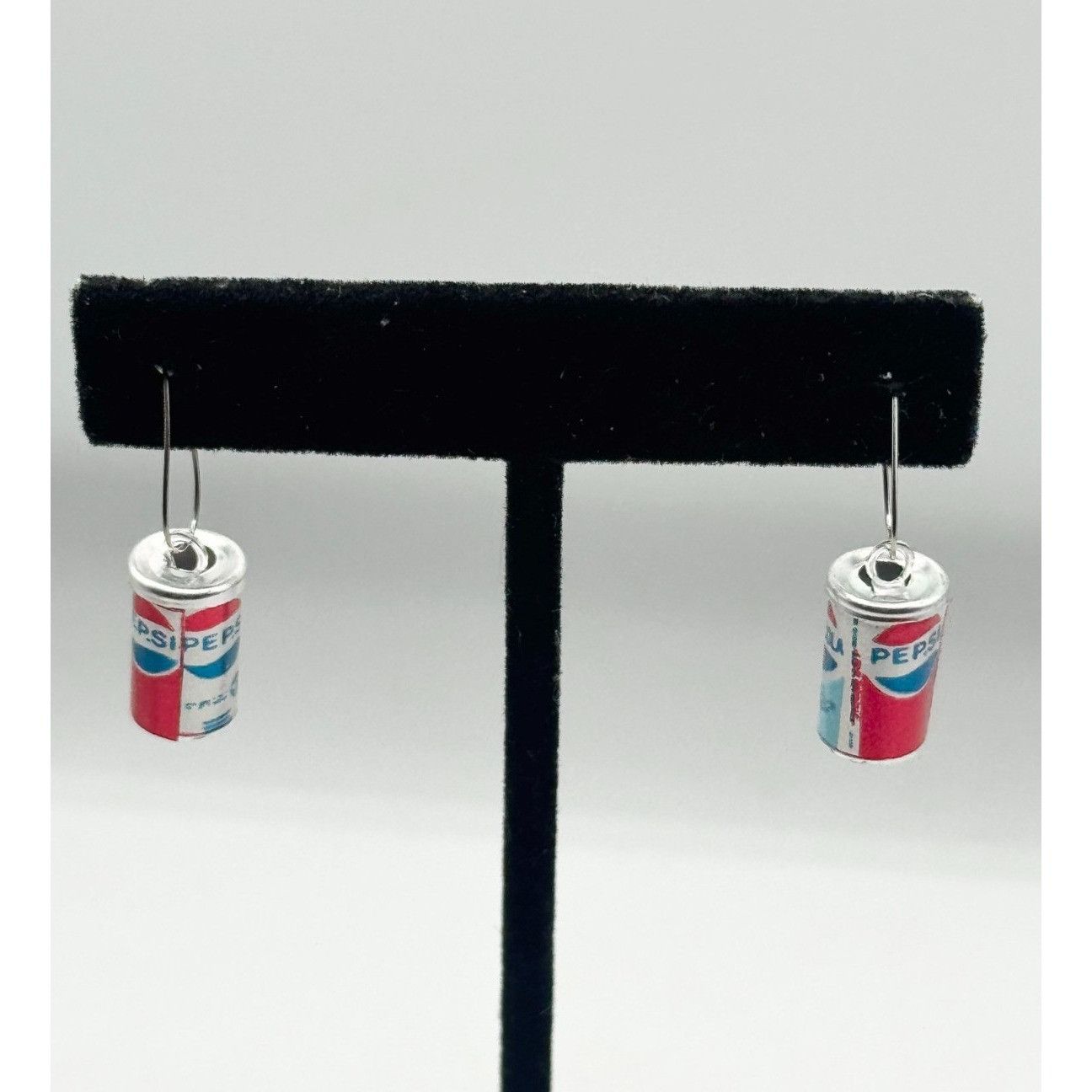 Pepsi Vintage Pepsi Cola Soda Can Dangle Earrings Size ONE SIZE - 1 Thumbnail