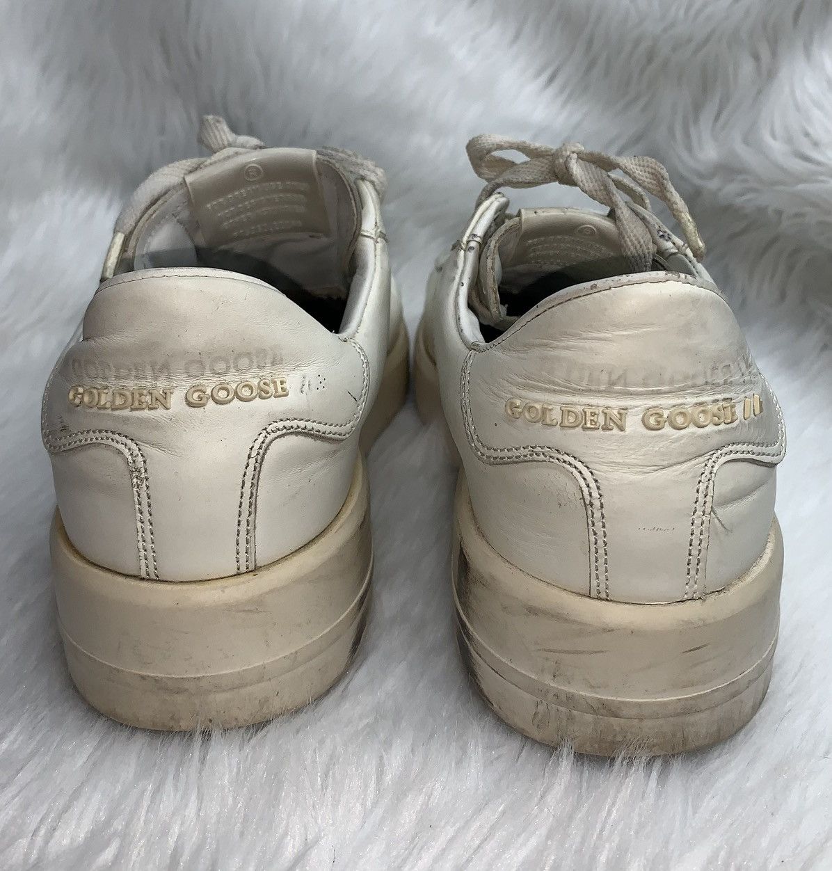 Golden Goose Golden Goose Pure Star Leather Sneakers Size US 6 / IT 36 - 12 Thumbnail