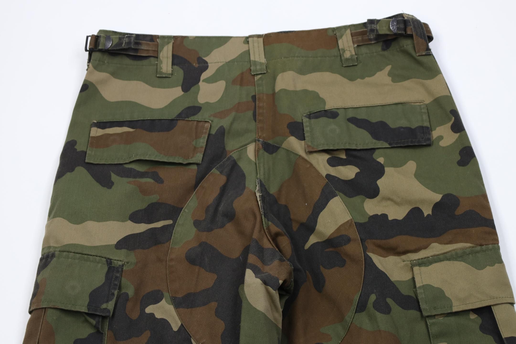 Vintage Vintage 90s Streetwear Double Knee Camouflage Cargo Pants Size US 32 / EU 48 - 10 Thumbnail