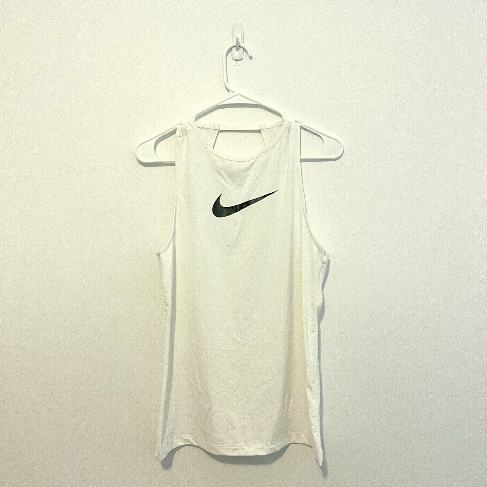 Nike Nike Pro Essential Swoosh Tank CJ3771-100 Wmns Sz S Size S / US 4 / IT 40 - 1 Thumbnail