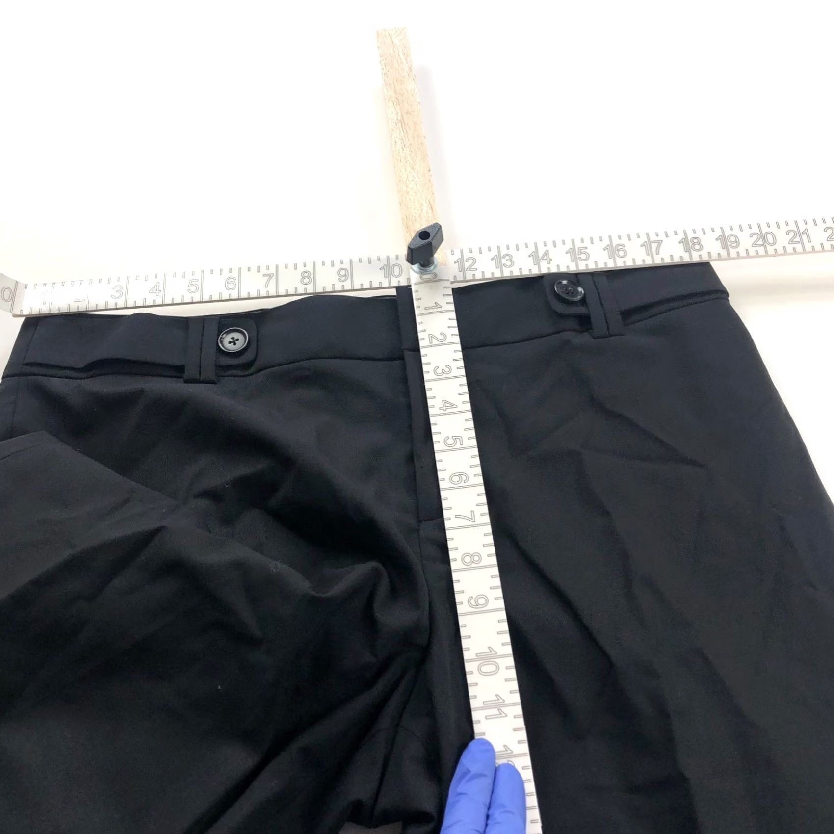 Banana Republic Banana Republic Jackson Fit Dress Pants Black 14 XS? Size 36" / US 14 / IT 50 - 7 Thumbnail