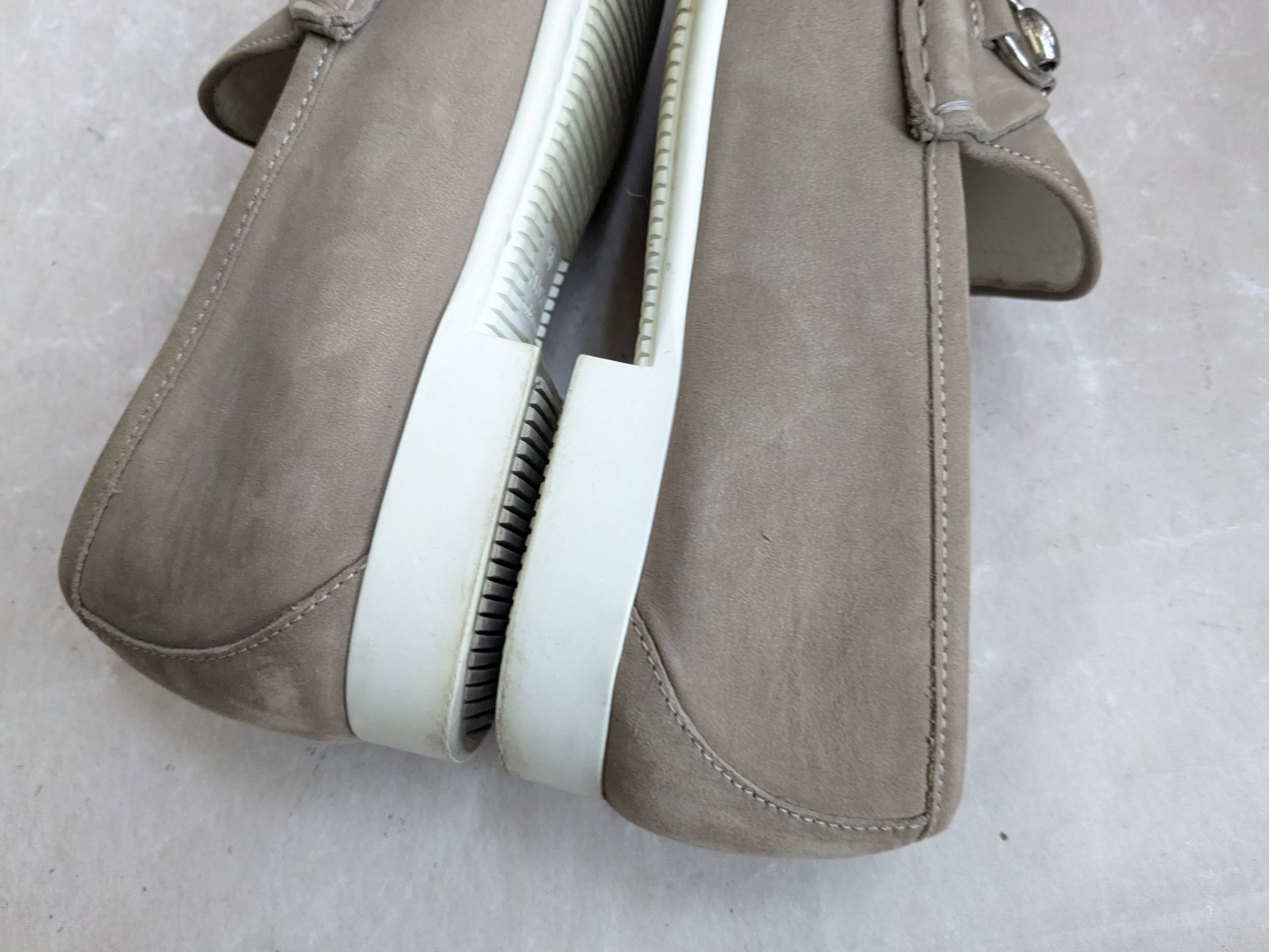 Gucci Gucci Horsebit Loafers Gray 8 Leather Size US 8 / EU 41 - 10 Thumbnail