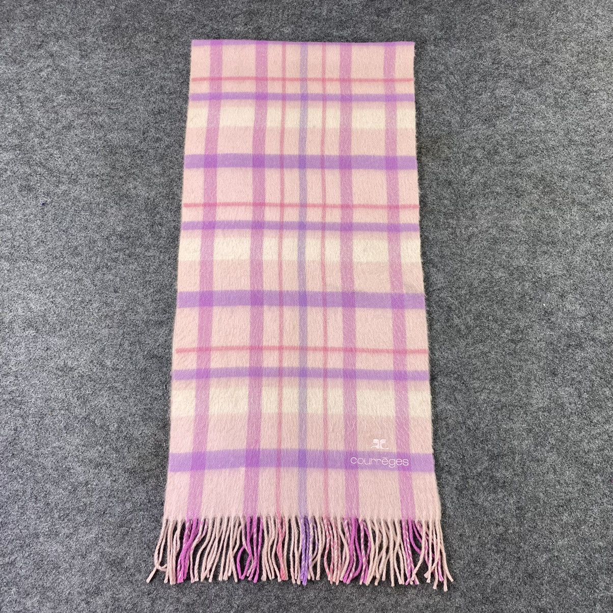 Courreges × Vintage Courreges Muffler / Scarf / Neckwear-T1443 Size ONE SIZE - 3 Thumbnail