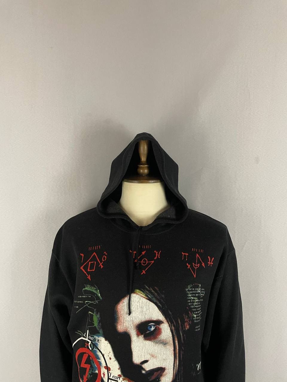 Marilyn Manson Marilyn Manson Hoodie Vintage 1990s Antichrist Superstar Size US XL / EU 56 / 4 - 2 Thumbnail
