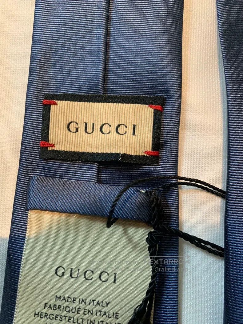 Gucci Gucci Logo tie Size ONE SIZE - 5 Thumbnail