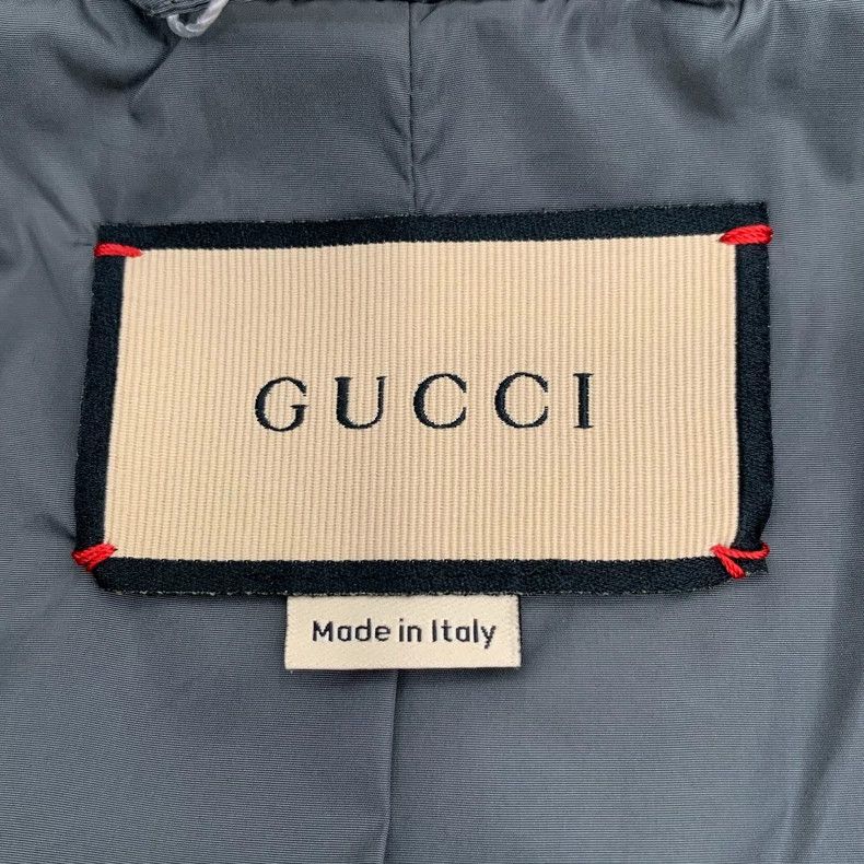 Gucci GucciBlack logo printed full print hooded drawstring zipper Size US XS / EU 42 / 0 - 5 Thumbnail