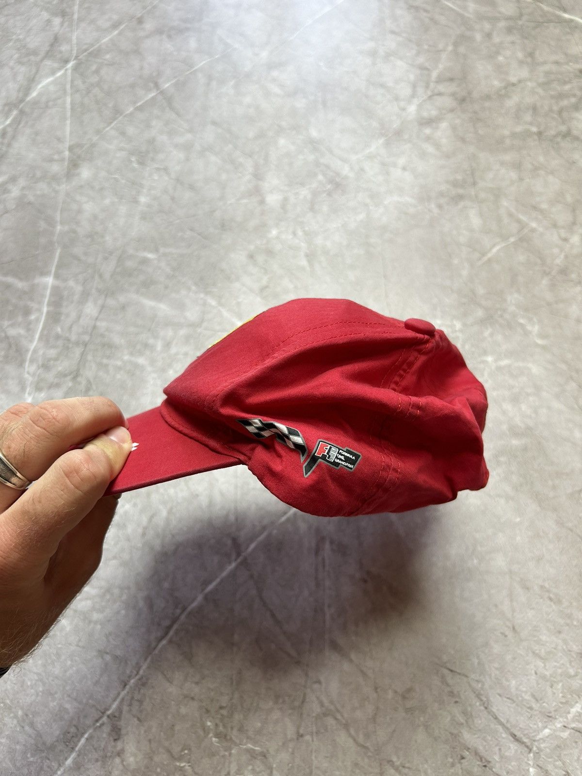 Ferrari × Formula 1 × Vintage Vintage Ferrari 90s hat red cap official licensed racing Size ONE SIZE - 4 Thumbnail