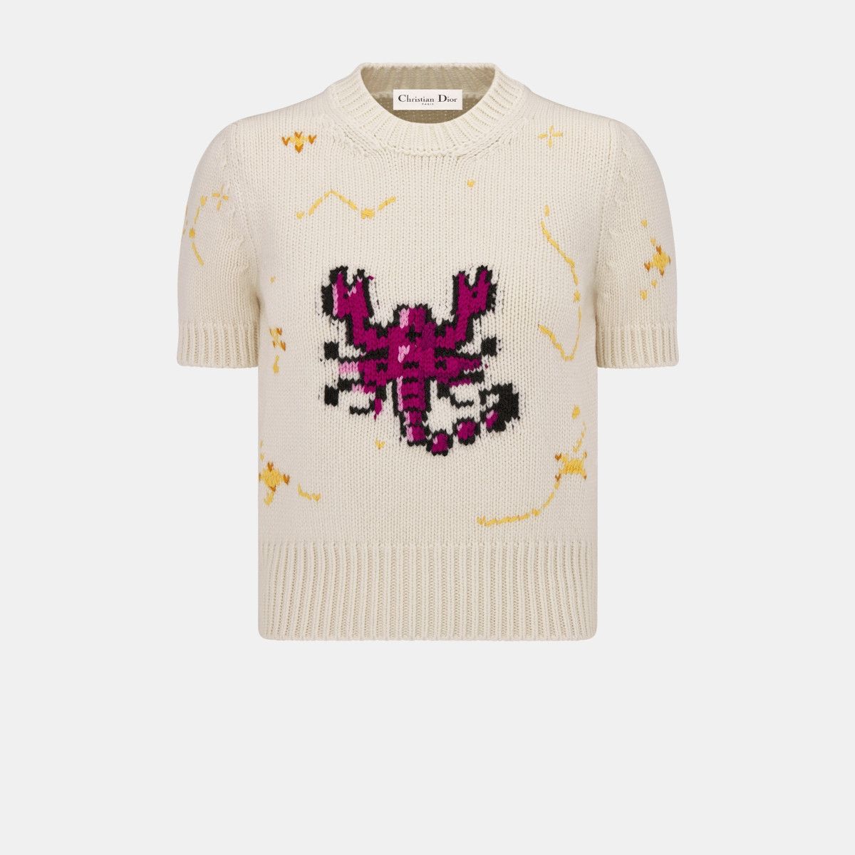 image of Dior O1Bcso1Str0224 T-Shirts In White, Women's (Size XL)
