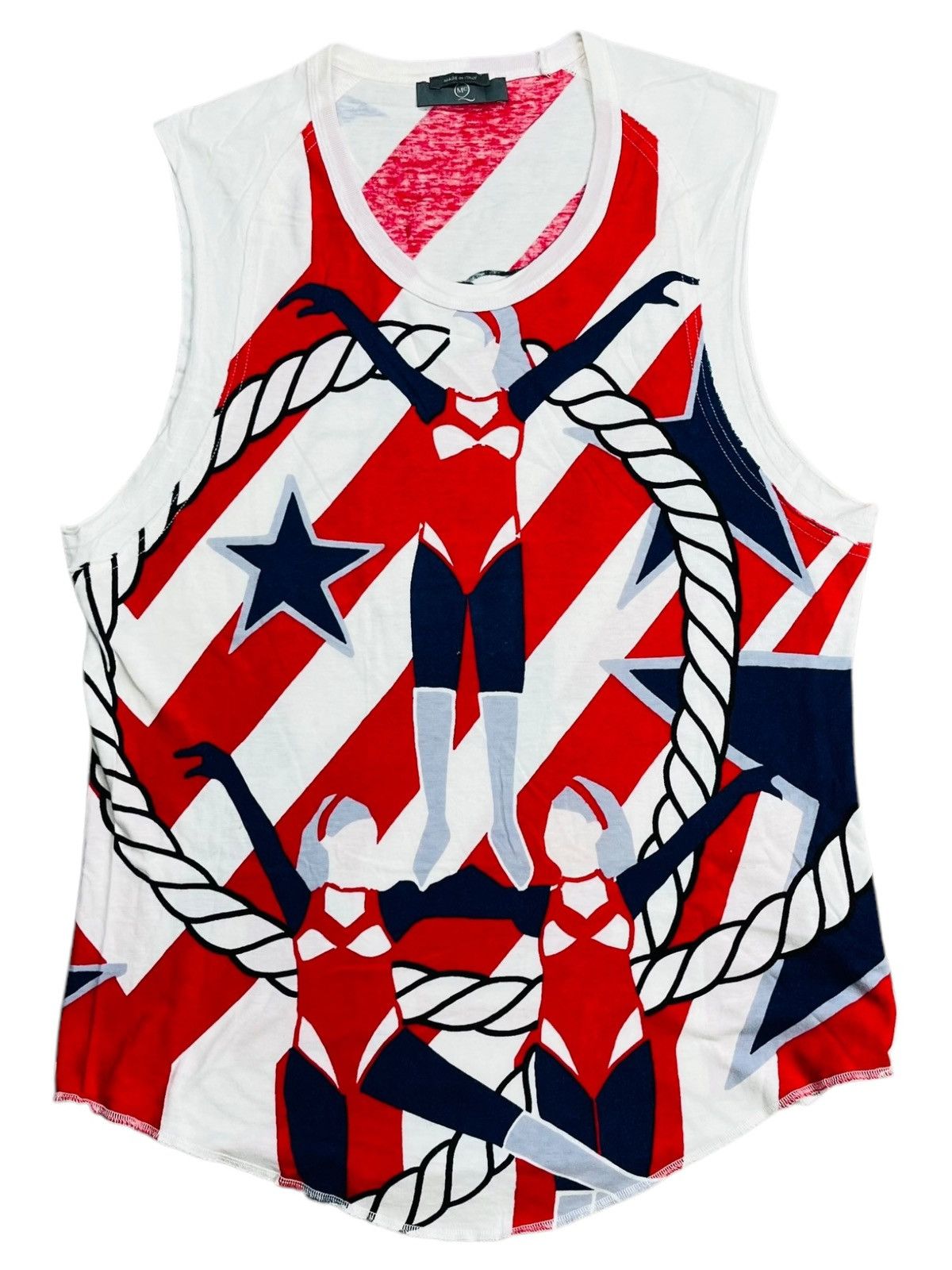 Alexander McQueen Alexander McQueen - Acrobatic Tank Top Size US M / EU 48-50 / 2 - 1 Thumbnail