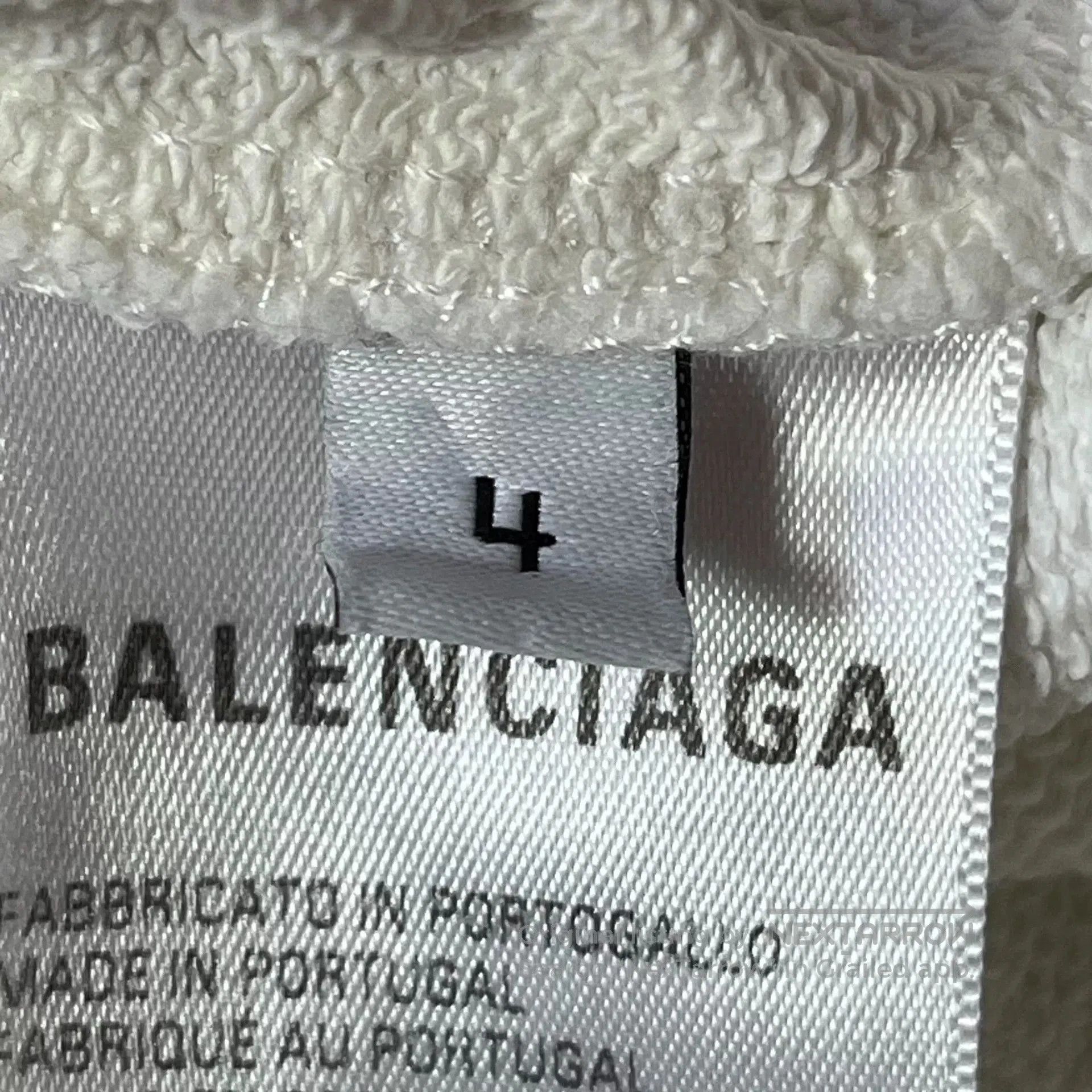 Balenciaga Balenciaga Logo Print Long Sleeve Hoodie. Size US XS / EU 42 / 0 - 4 Thumbnail