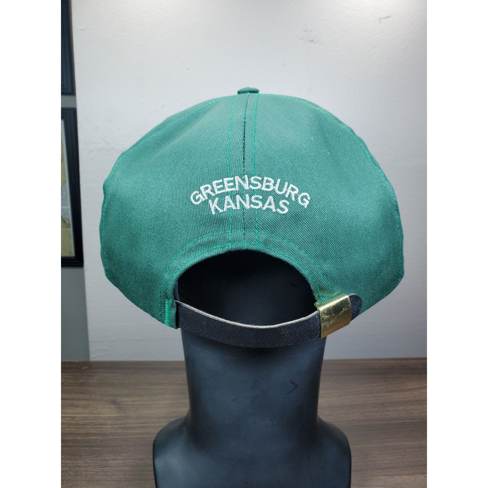 John Deere × Vintage 1994 John Deere McLaughlin Inc Greensburg KansasHat Cap Farm Size ONE SIZE - 8 Thumbnail