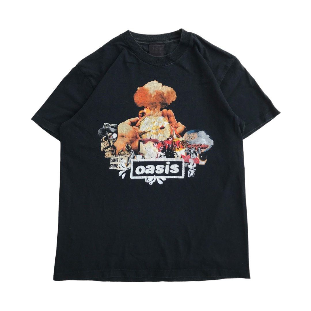 00’s Oasis Tシャツ ロック ビンテージ Radiohead Blur Band Tees × Japanese Brand Rare Oasis Britpop Blur Radiohead