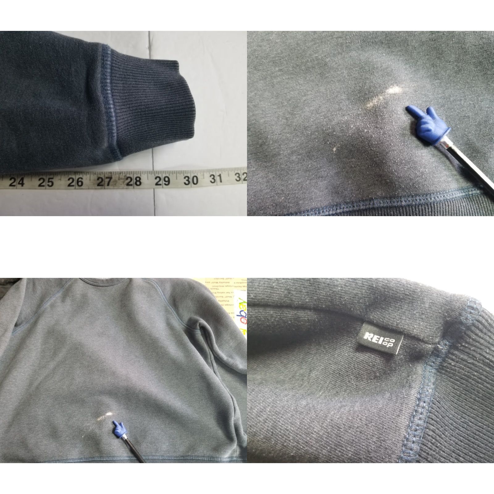 Vintage REI Fleece Pullover Sweatshirt Unisex Adults Large Crew Neck Blue See Pics Sweatshirt, Pullover, Fleece, Logo, Nature, Outdoor, Hiking, Travel Size US L / EU 52-54 / 3 - 8 Thumbnail