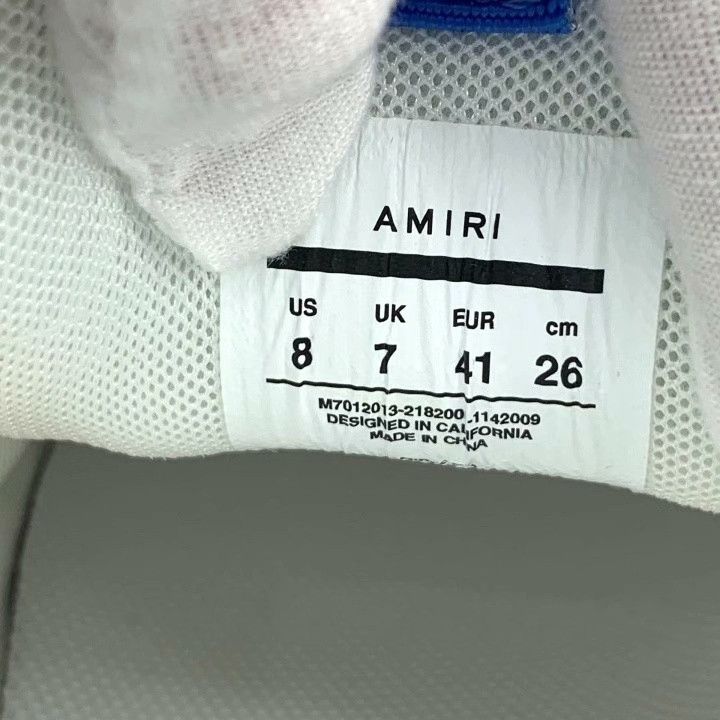 Amiri Amiri Color-Blocked Round-Toe Platform Sneakers Size US 8 / EU 41 - 6 Thumbnail